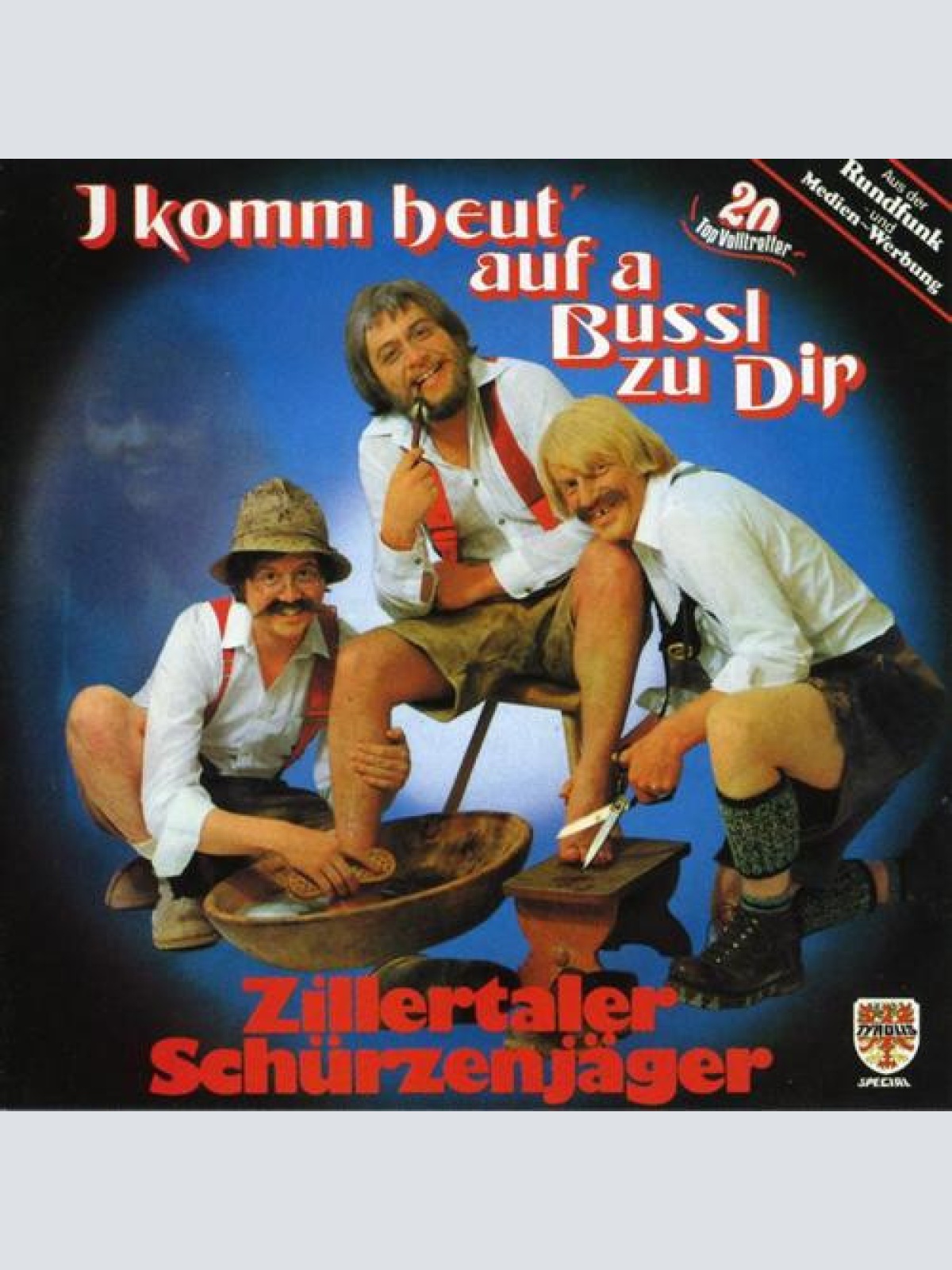 Vinyl / Zillertaler Schürzenjäger - I Komm Heut' Auf A Bussl Zu Dir