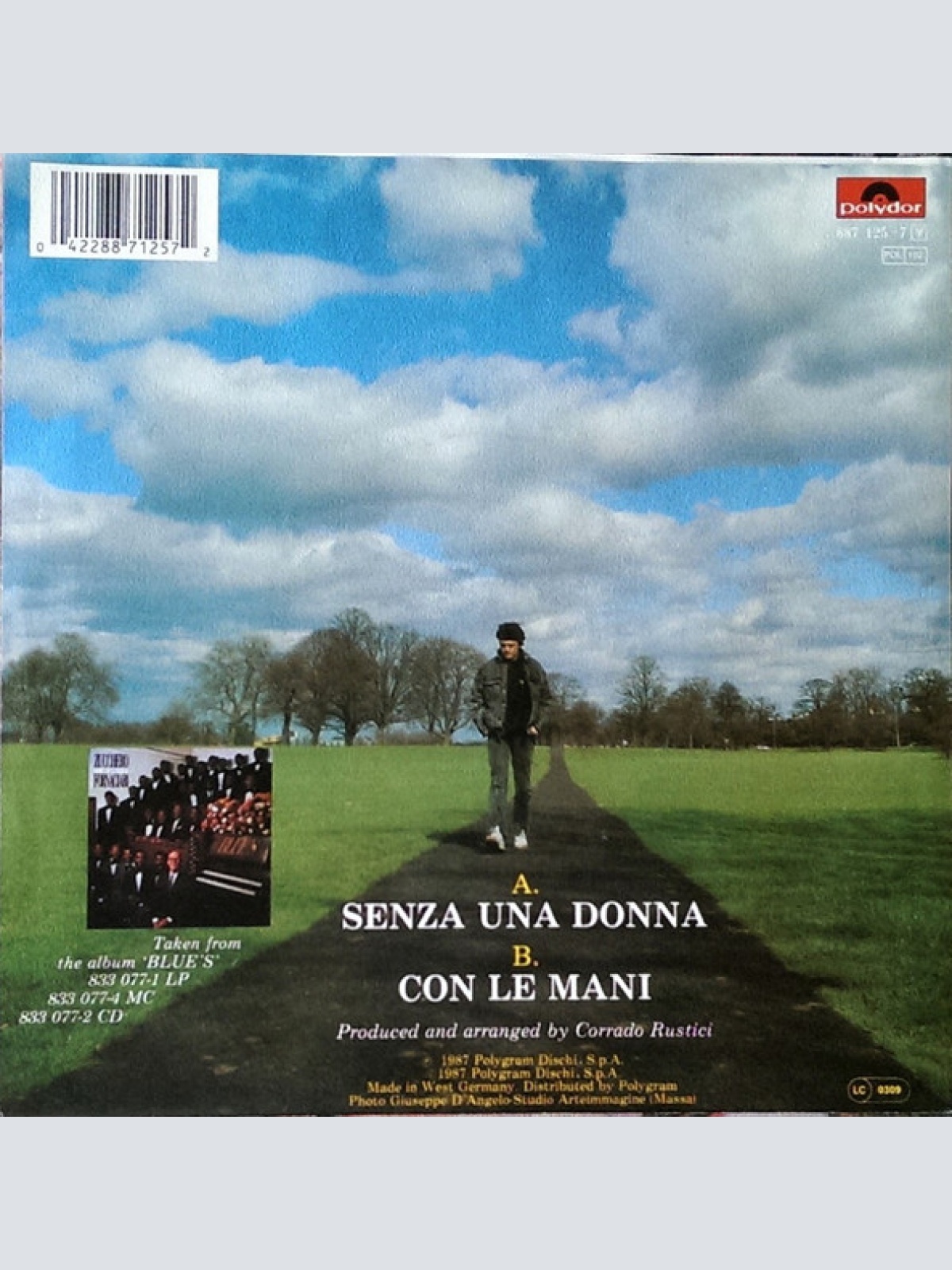 Vinyl / Zucchero Sugar Fornaciari* - Senza Una Donna