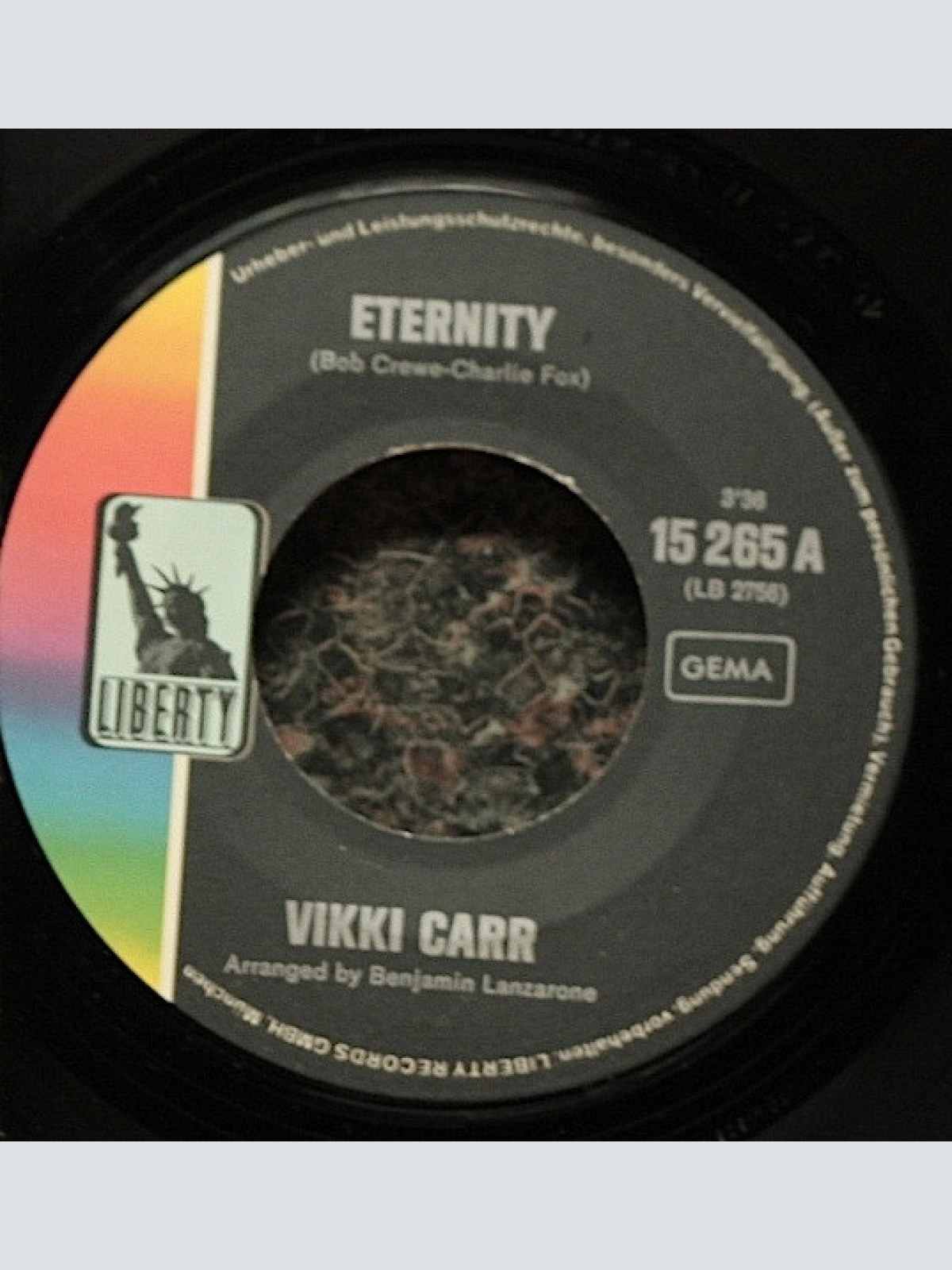 Vinyl / Vikki Carr - Eternity / I Will Wait For Love