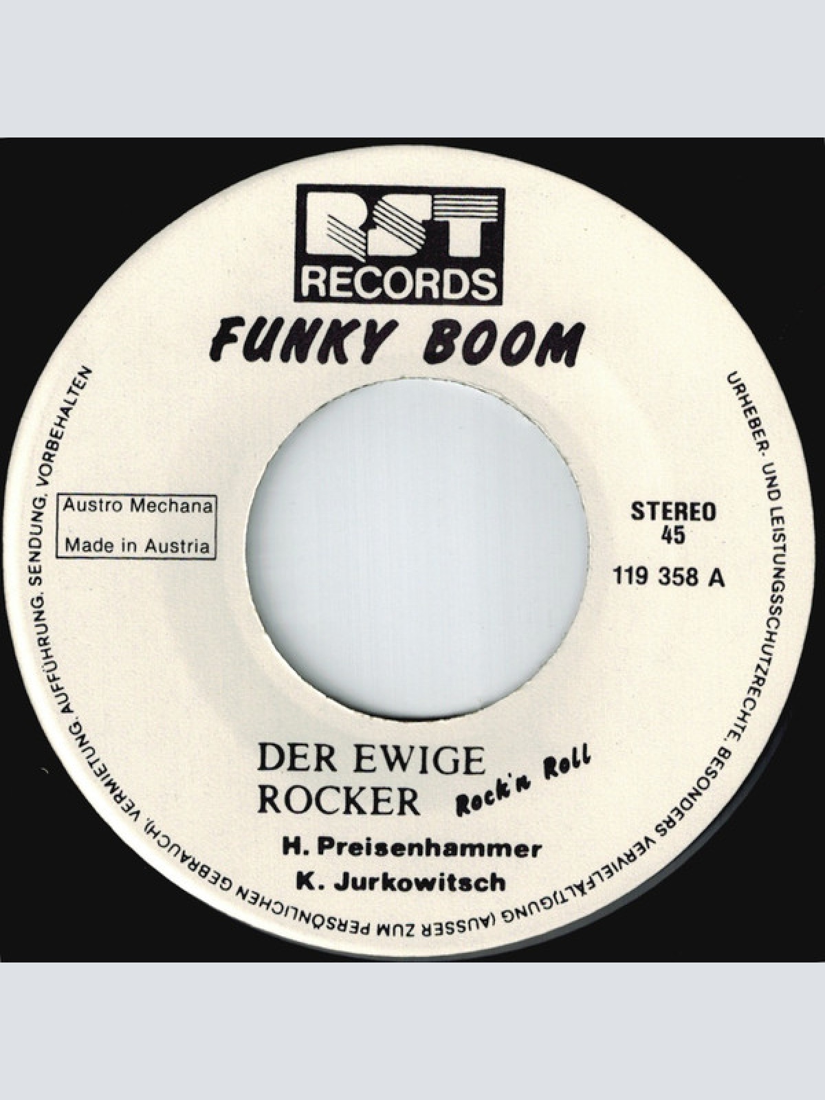 Vinyl / Funky Boom - Der Ewige Rocker
