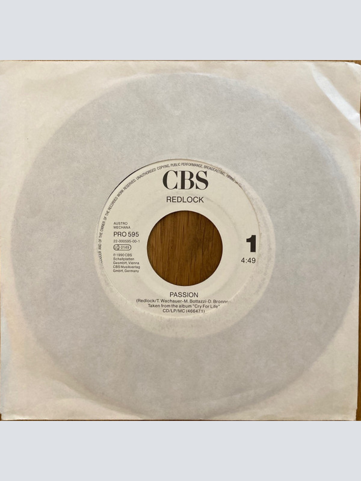 Vinyl / Redlock - Passion