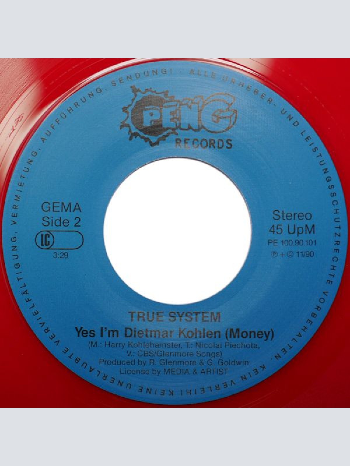 Vinyl / True System - Dietmar Kohlen
