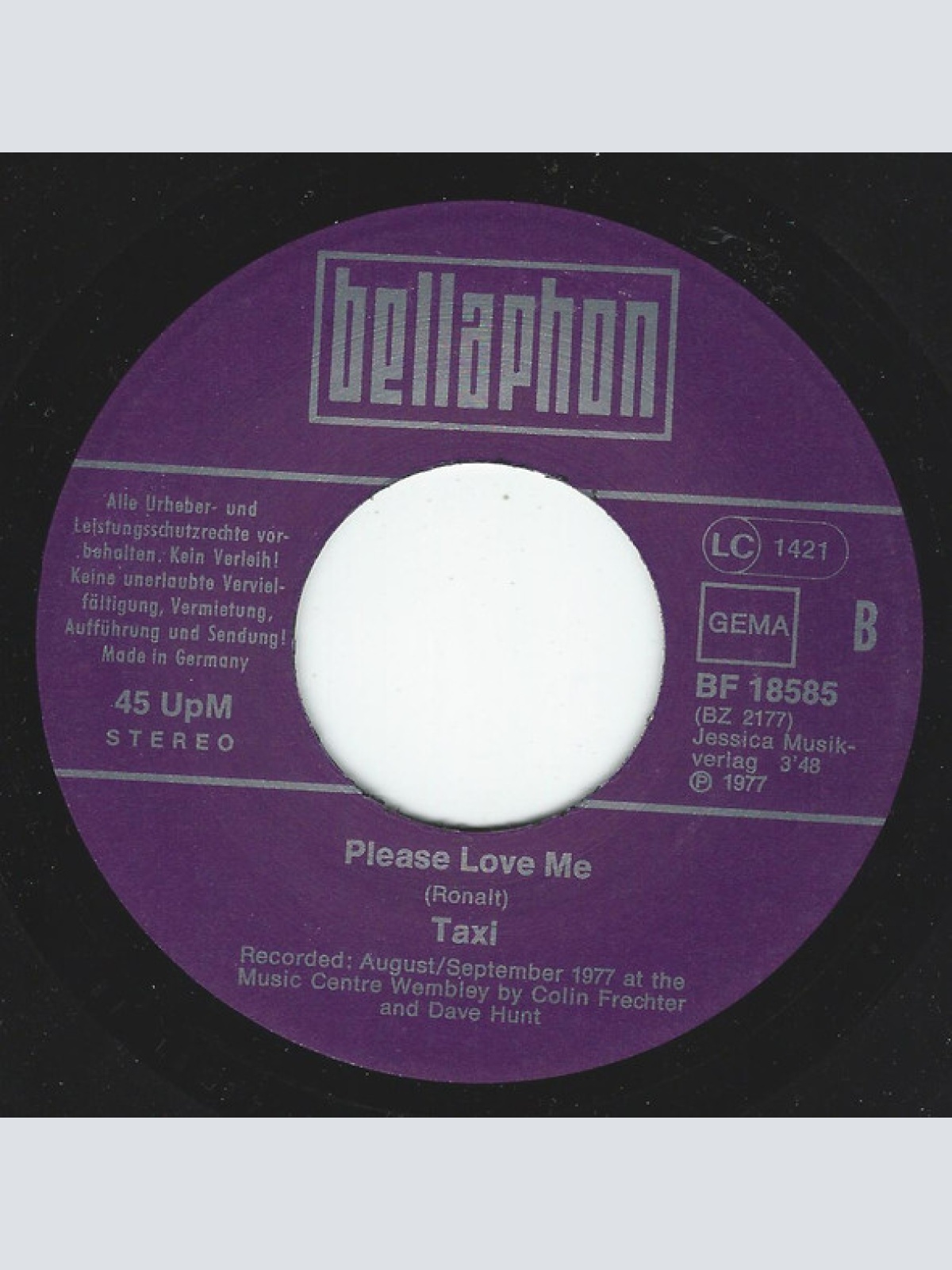 Vinyl / Taxi (17) - Gonna Be A Star