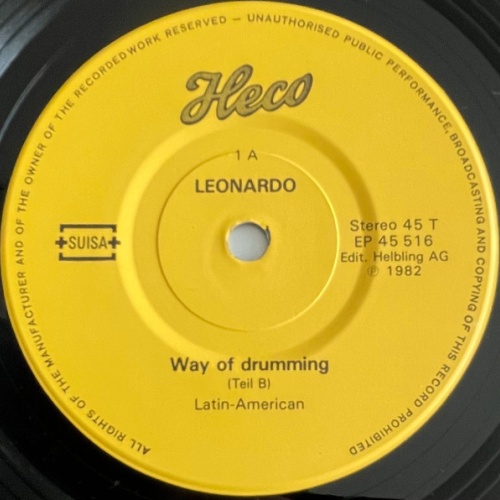 Vinyl / Leonardo (18) - Way Of Drumming