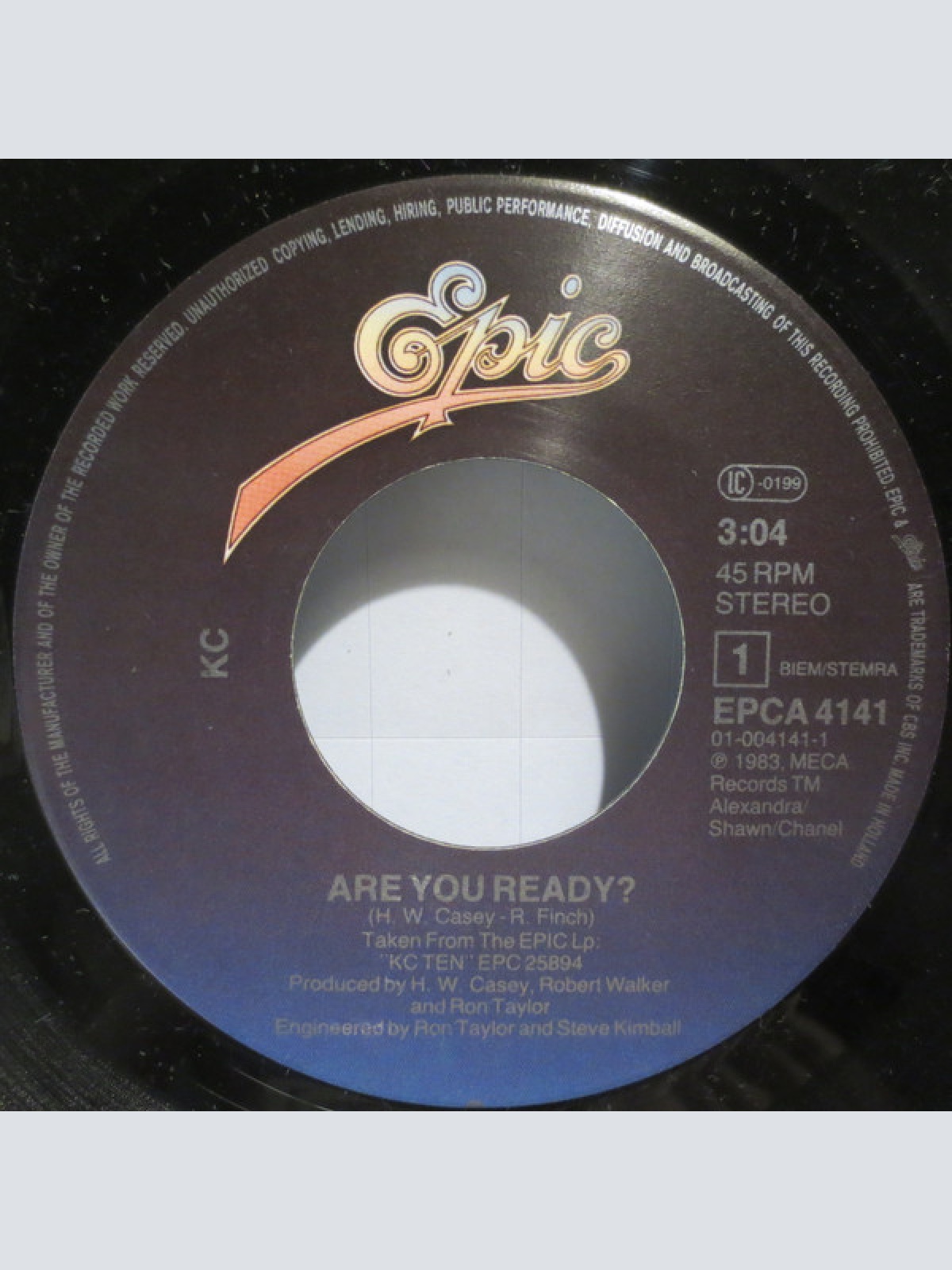 Vinyl / KC (4) - Are You Ready?