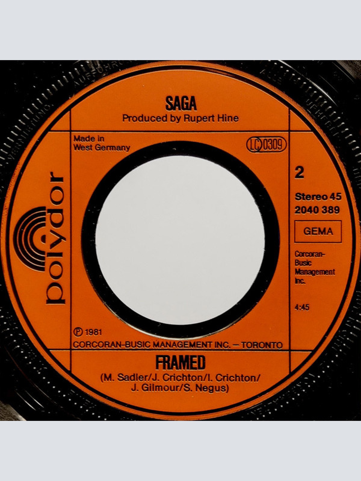 Vinyl / Saga (3) - On The Loose