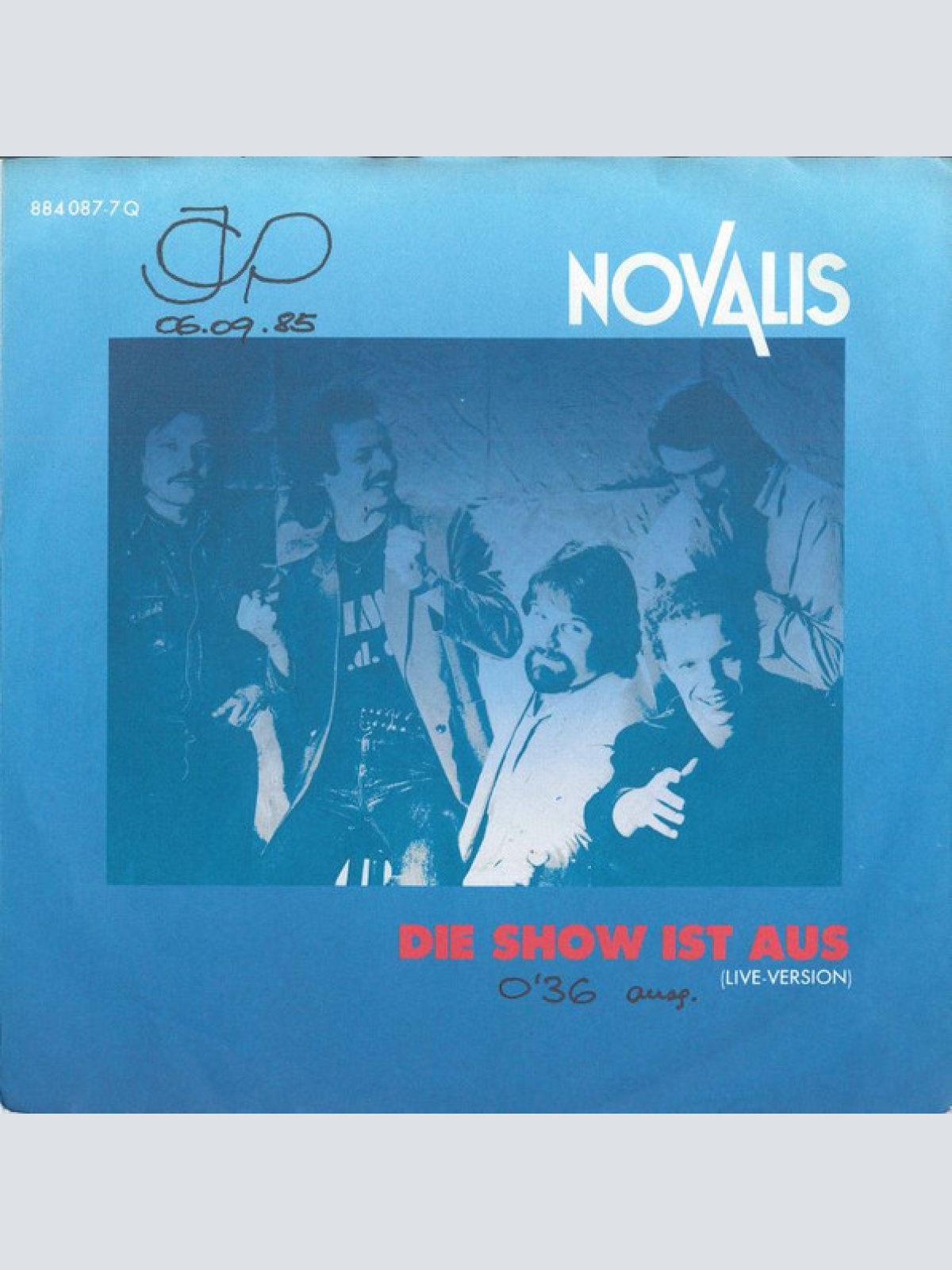 Vinyl / Novalis (3) - Die Show Ist Aus (Live-Version)