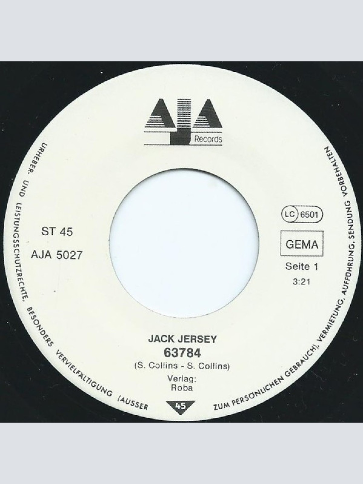 Vinyl / Jack Jersey - 63784