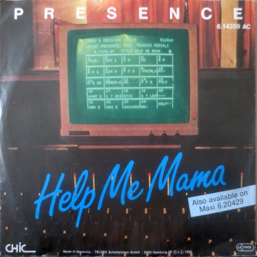 Vinyl / Presence (3) - Help Me Mama