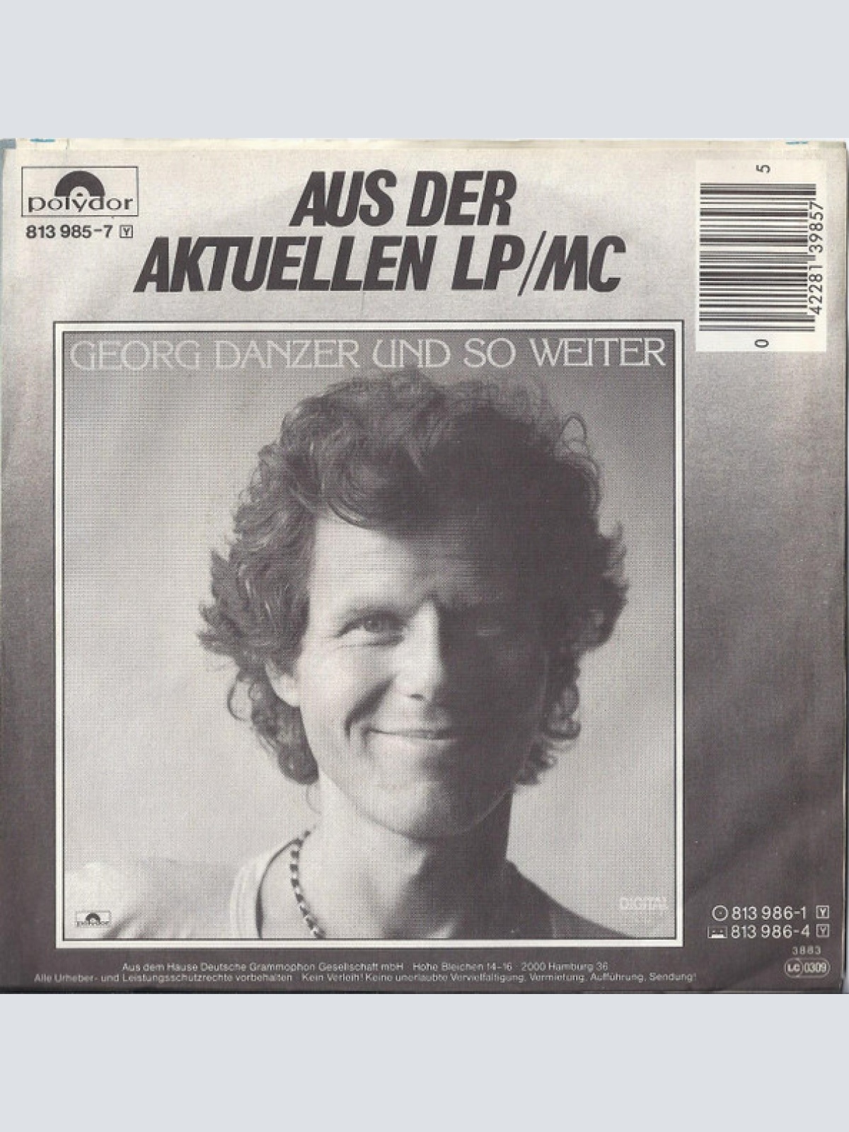 Vinyl / Georg Danzer - Wer Bist Du???