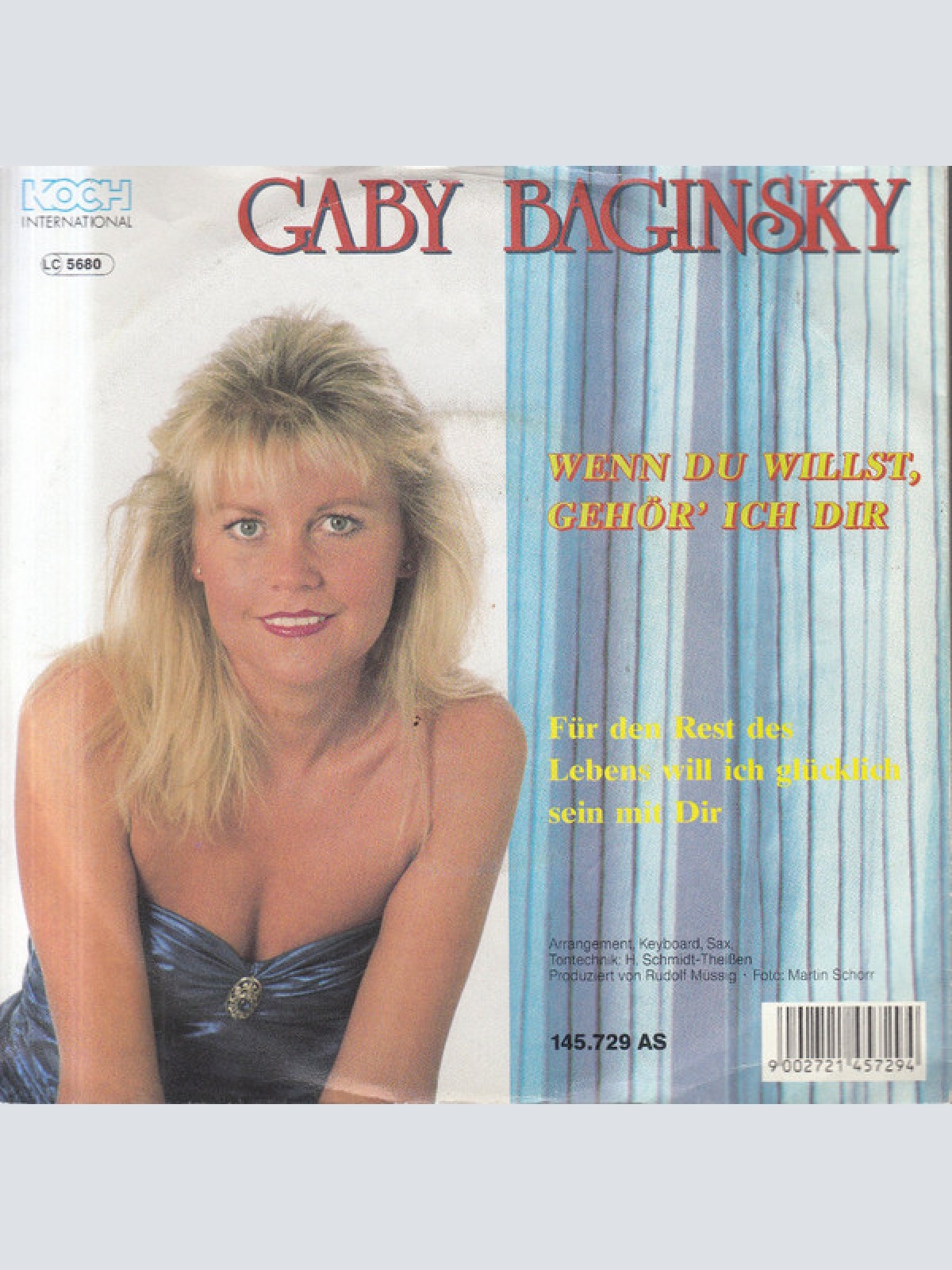 Vinyl / Gaby Baginsky - Wenn Du Willst, Gehör' Ich Dir