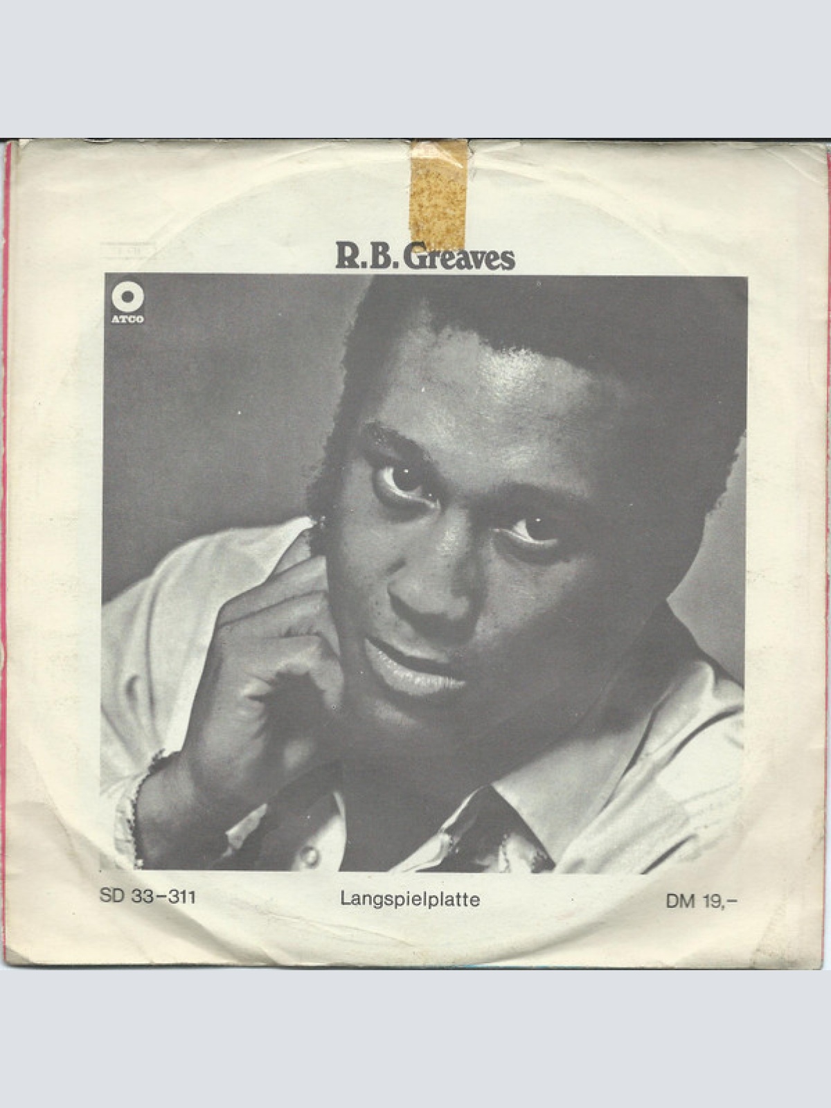 Vinyl / R.B. Greaves - Always Something There To Remind Me