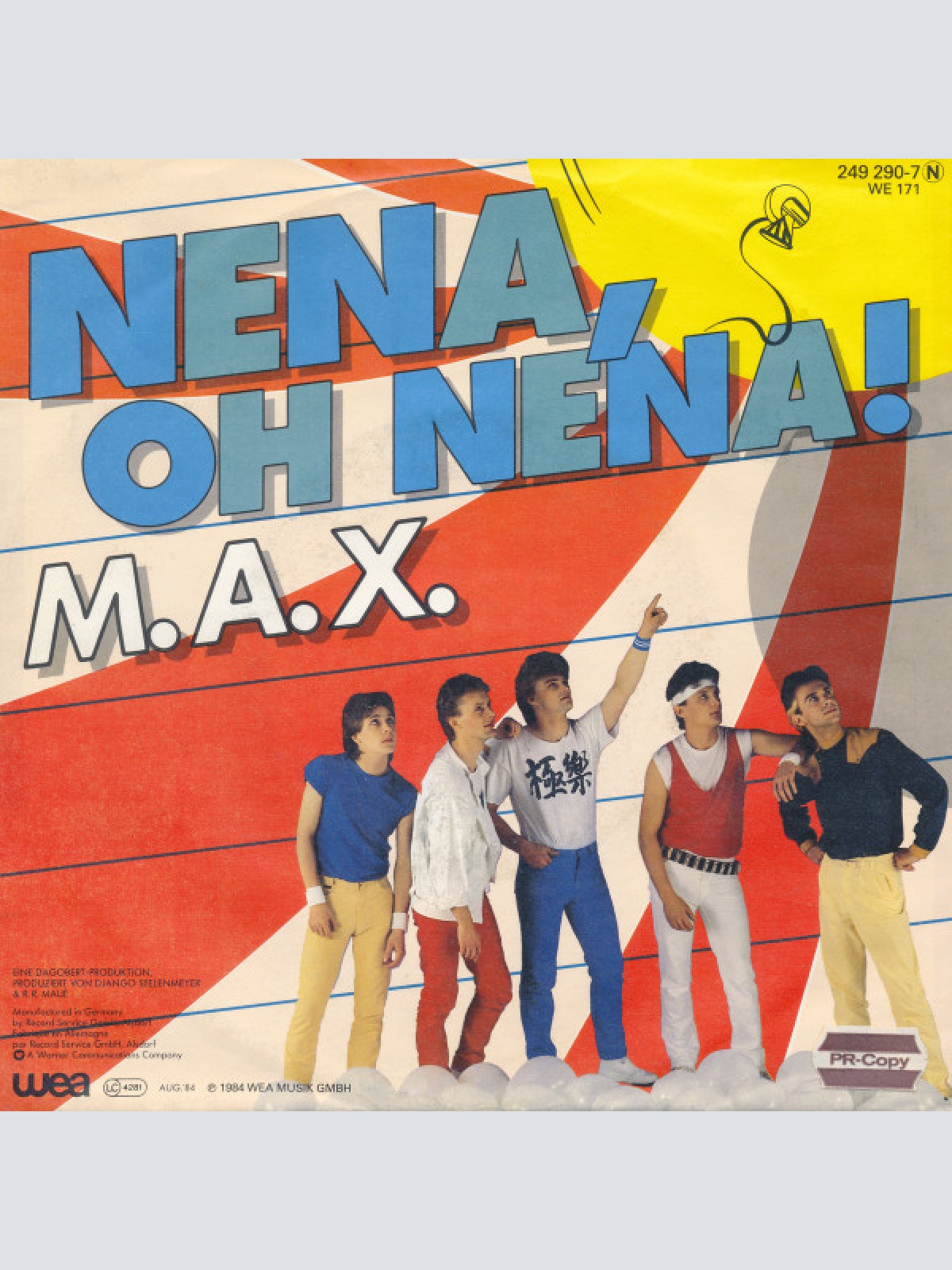 Vinyl / M.A.X. (4) - Nena, Oh Nena!