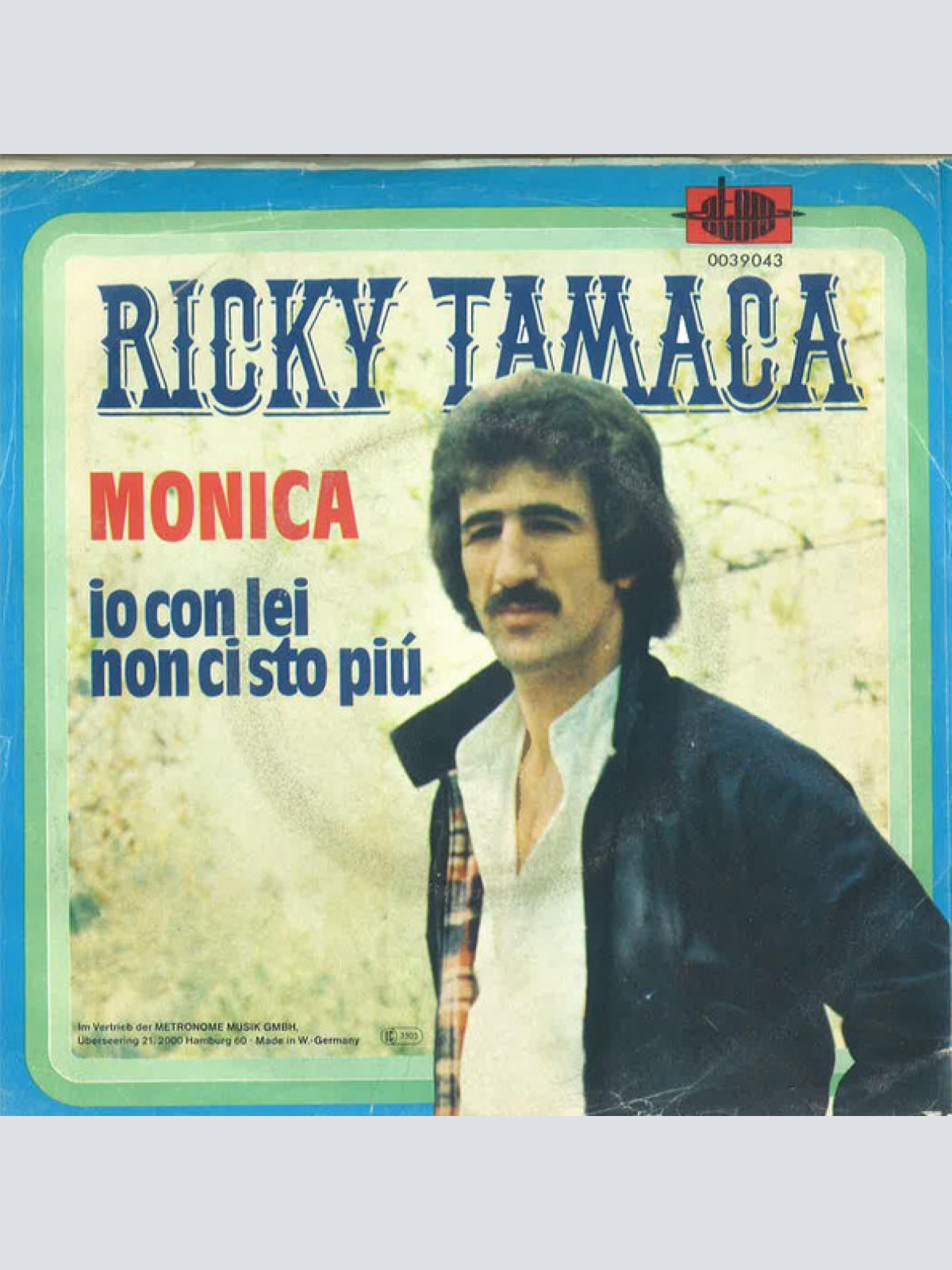 Vinyl / Ricky Tamaca - Monica