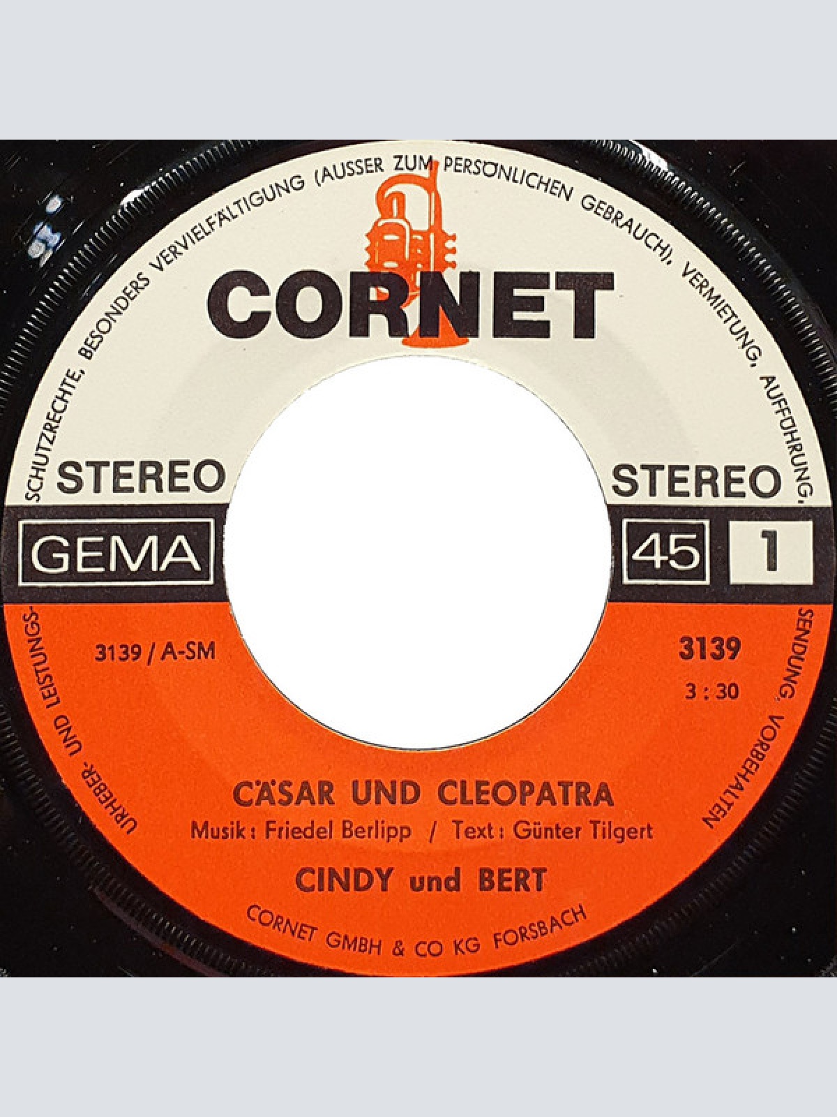 Vinyl / Cindy & Bert - Cäsar Und Cleopatra