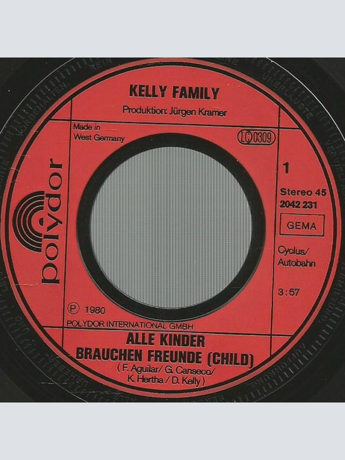 Vinyl / Kelly Family* - Alle Kinder Brauchen Freunde (Child) / Die Vogelhochzeit