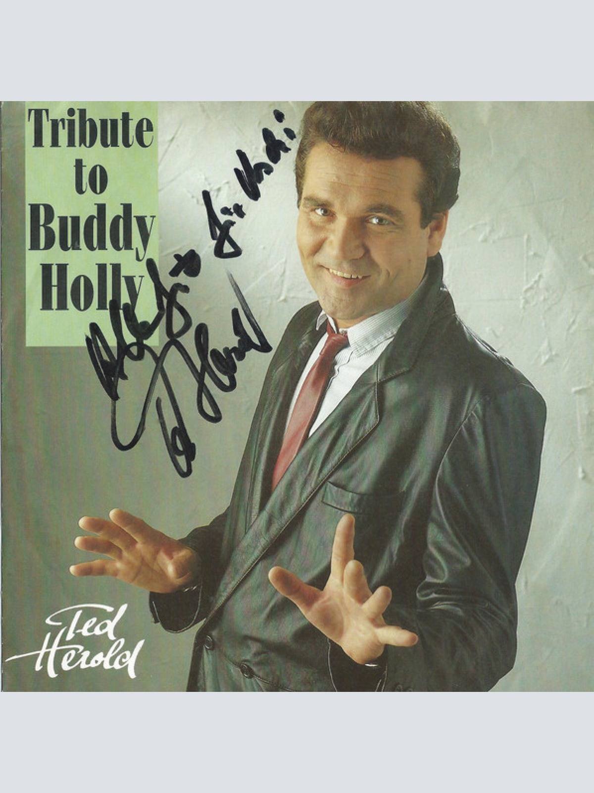 Vinyl / Ted Herold - Tribute To Buddy Holly