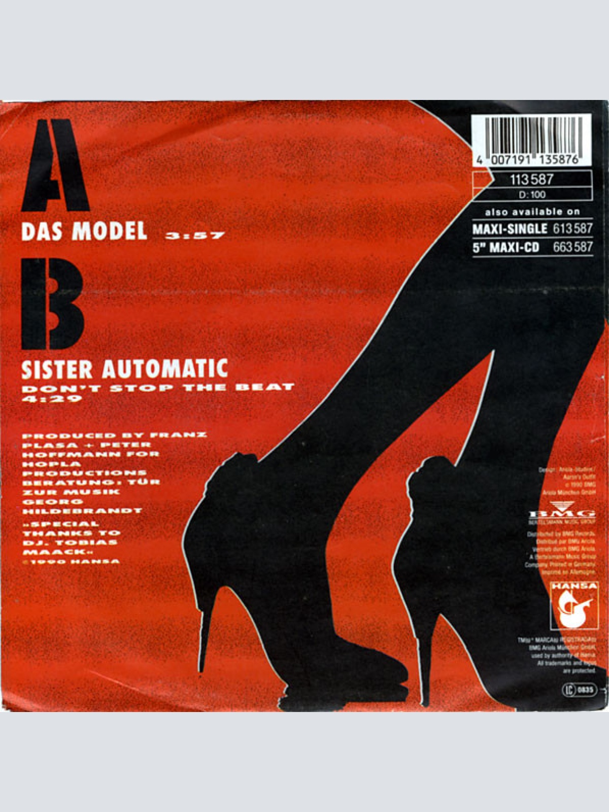 Vinyl / Kröger* - Das Model