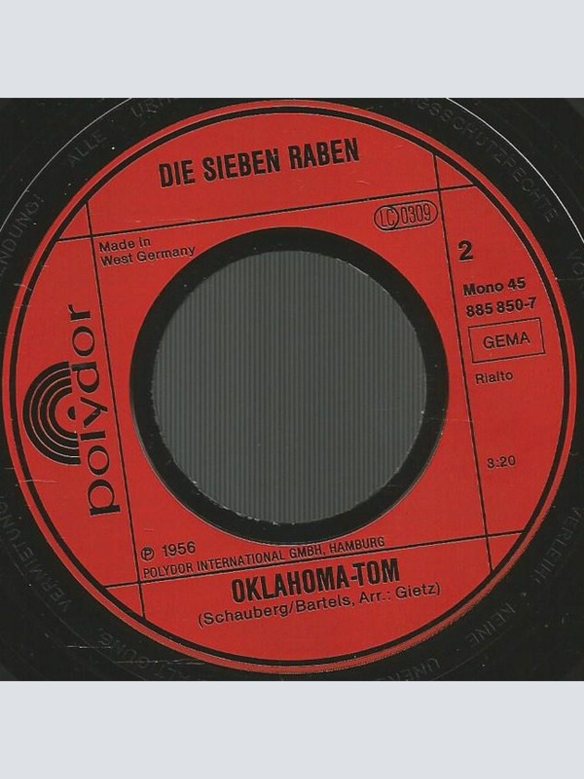 Vinyl / Die Sieben Raben - Smoky / Oklahoma-Tom