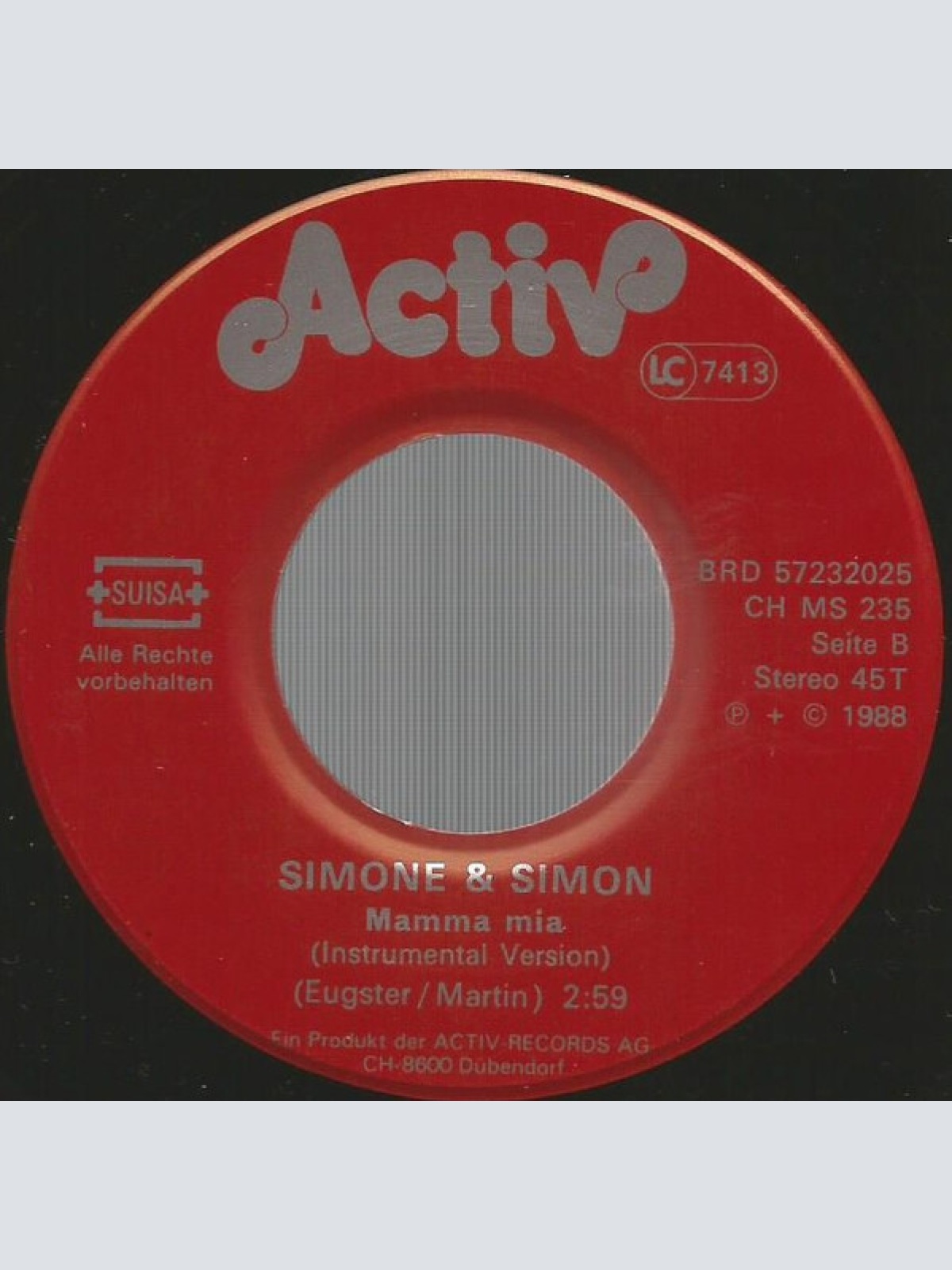 Vinyl / Simone & Simon - Mamma Mia