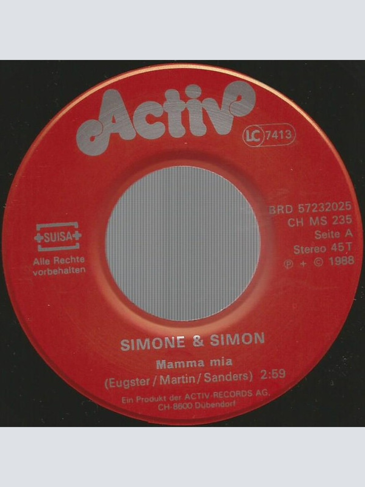 Vinyl / Simone & Simon - Mamma Mia