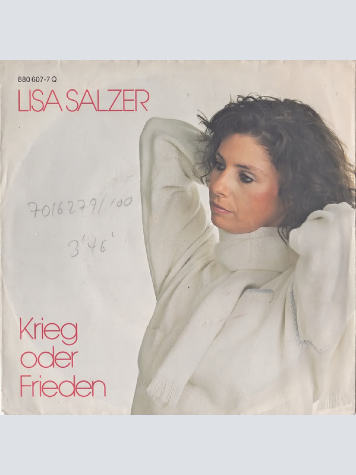 Vinyl / Lisa Salzer - Krieg Oder Frieden