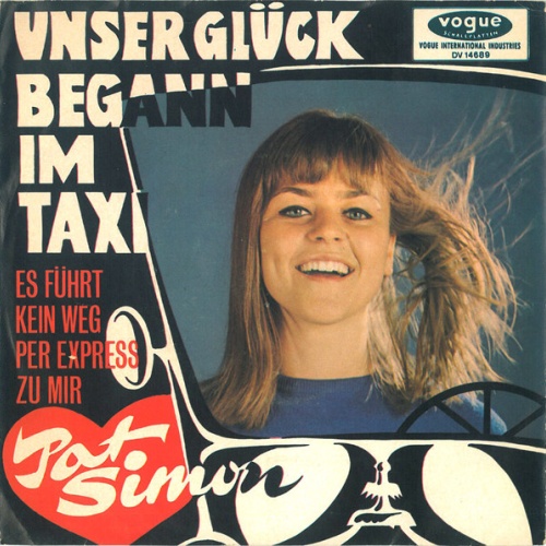 Vinyl / Pat Simon - Unser Glück Begann Im Taxi