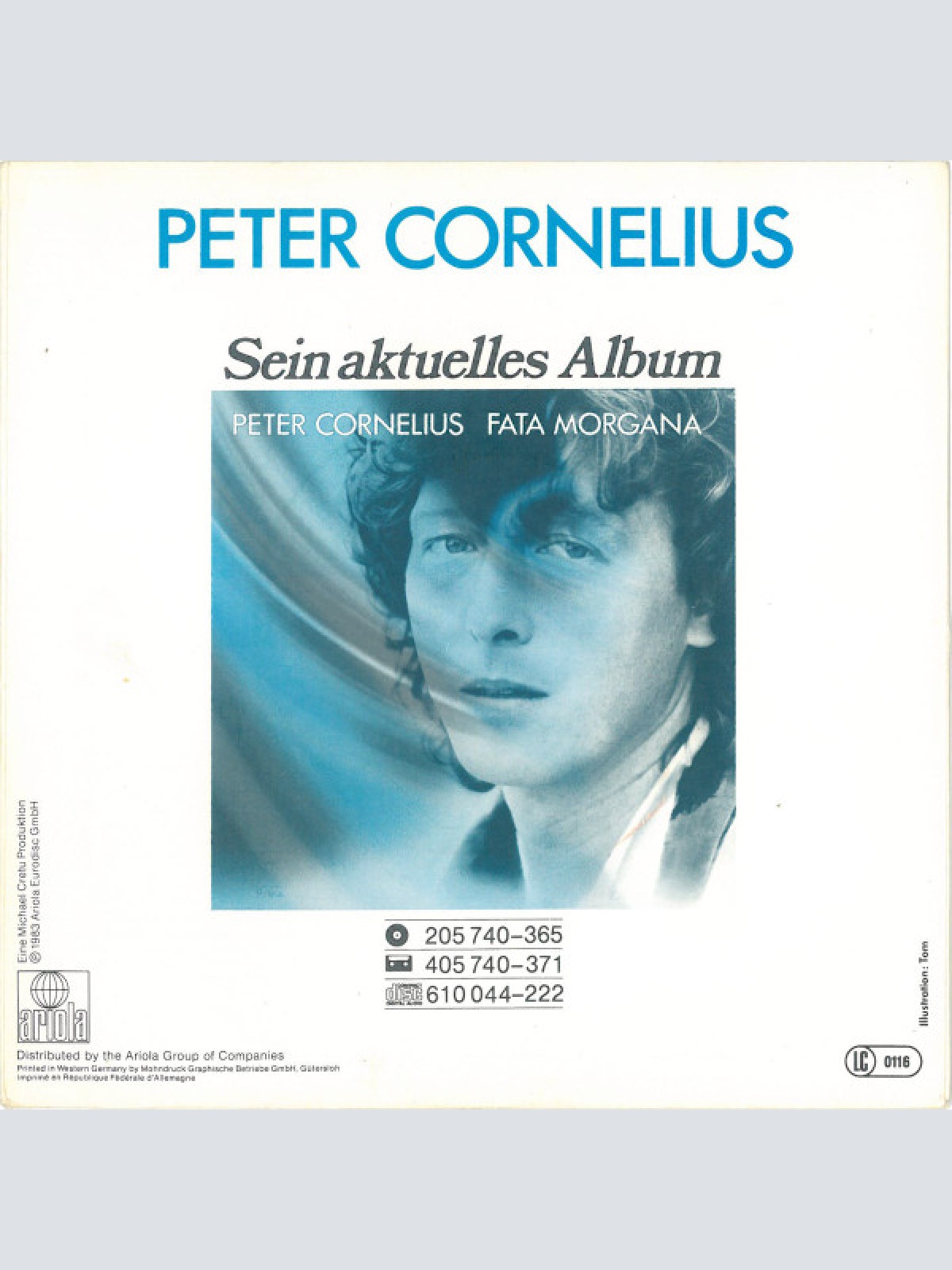 Vinyl / Peter Cornelius - Du Wirst Mi Nimmer Ändern