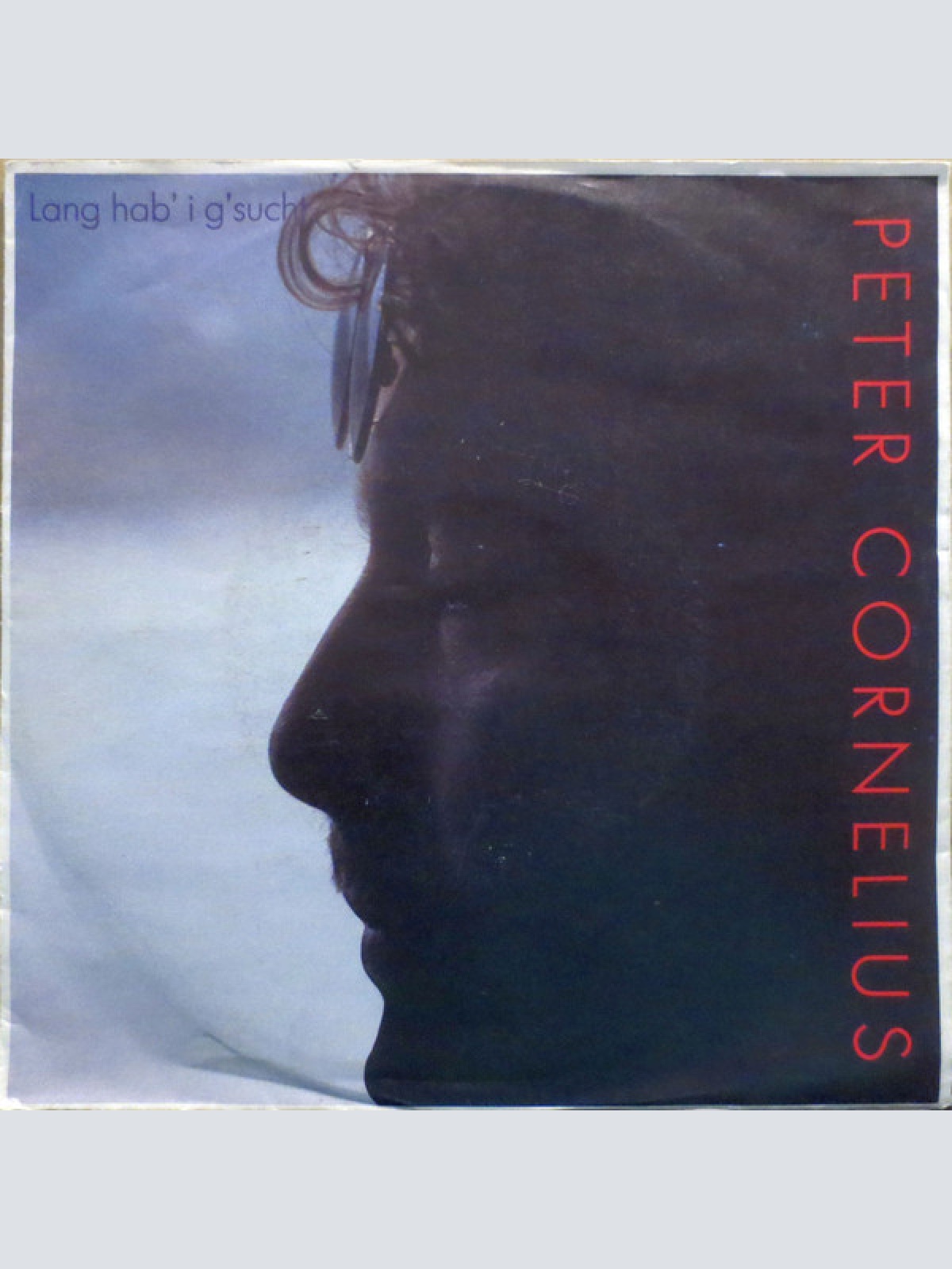 Vinyl / Peter Cornelius - Lang Hab' I G'sucht