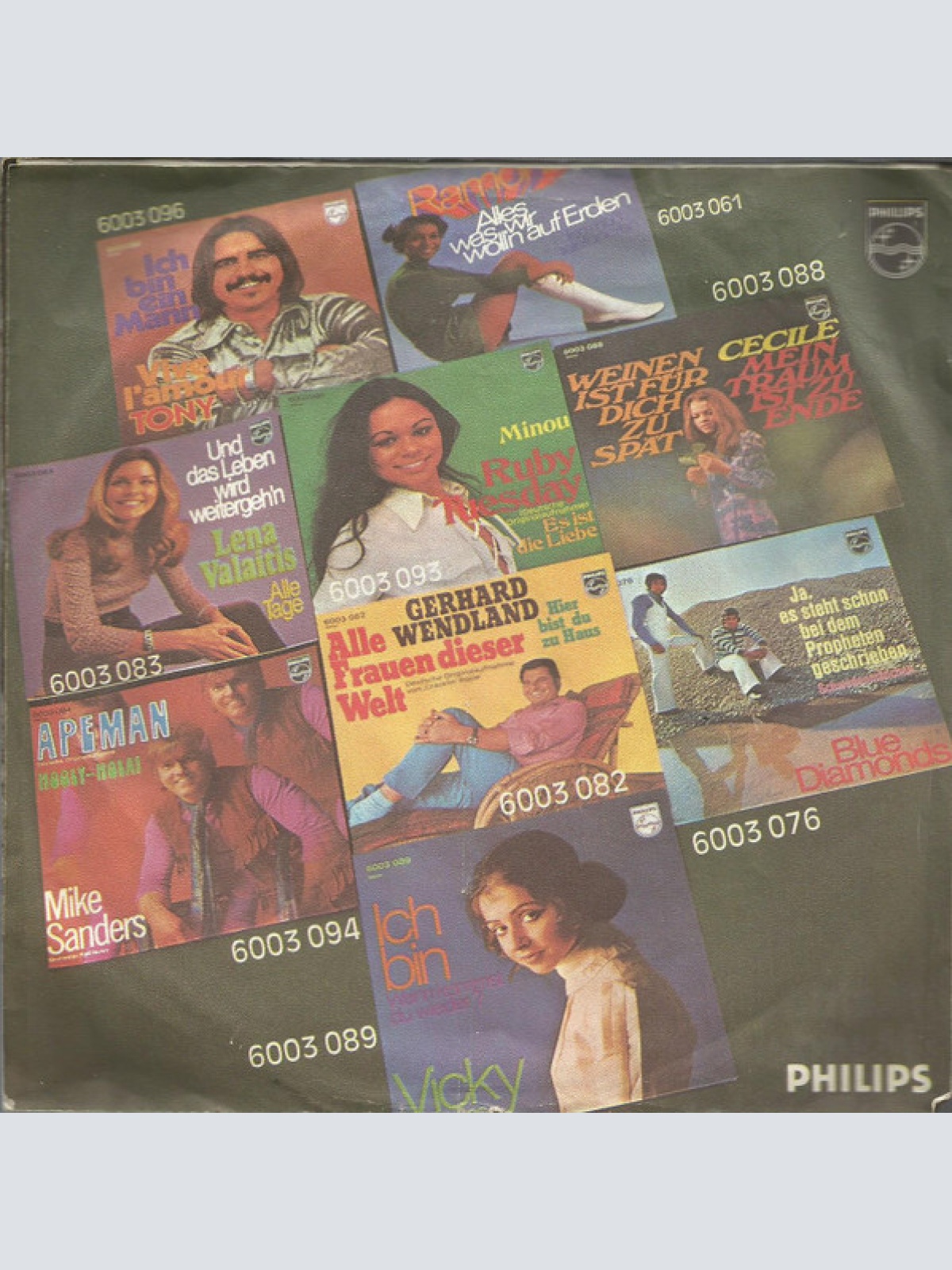 Vinyl / Tony (9) - Hey, Heut' Nacht (Hey Tonight)