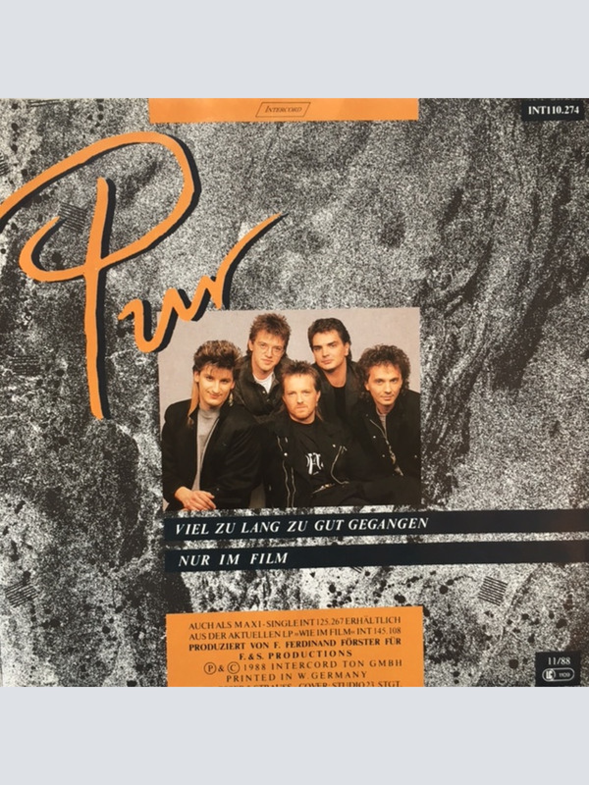 Vinyl / Pur - Viel Zu Lang Zu Gut Gegangen