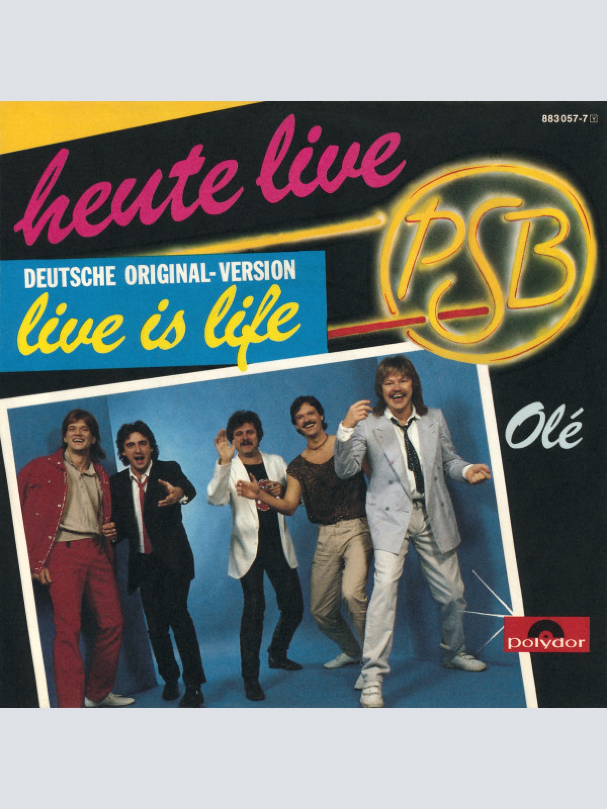 Vinyl / PSB* - Heute Live