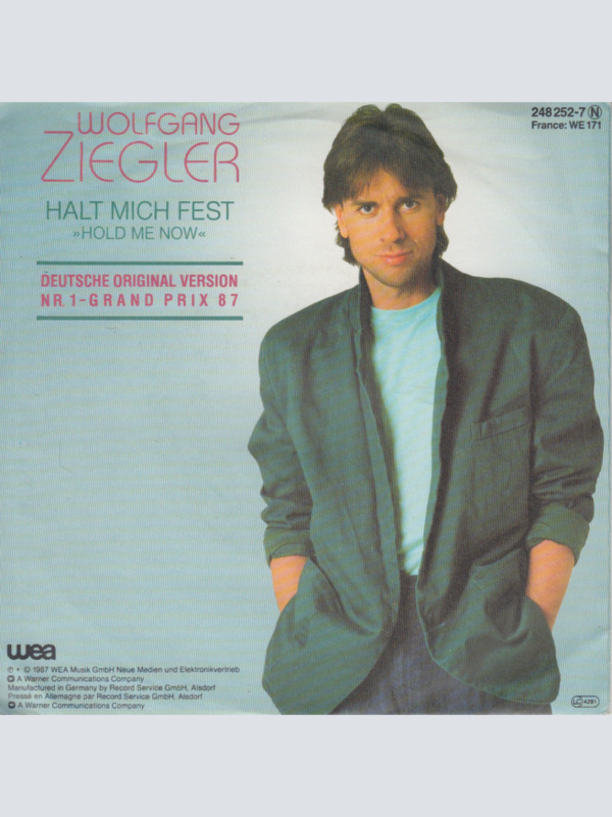 Vinyl / Wolfgang Ziegler - Halt Mich Fest (Hold Me Now)