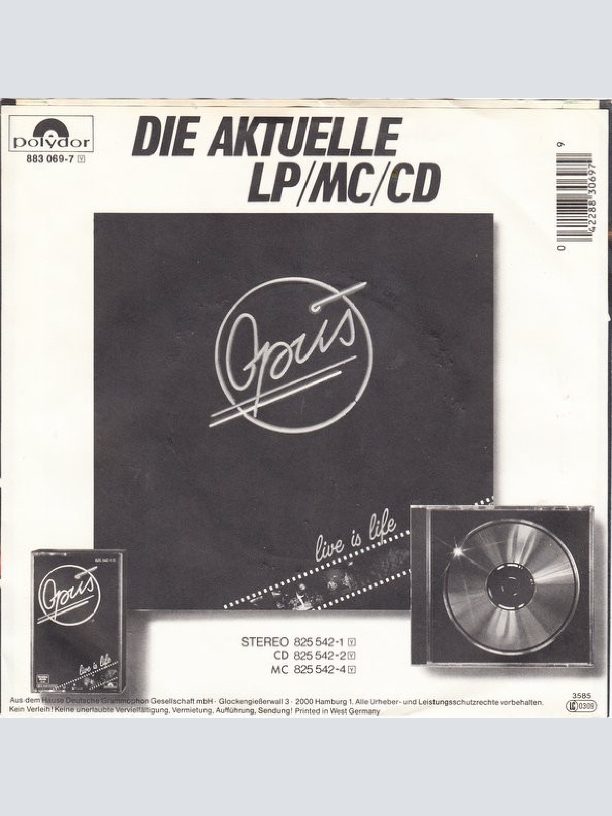 Vinyl / Opus - Flyin' High (Original Live Version)