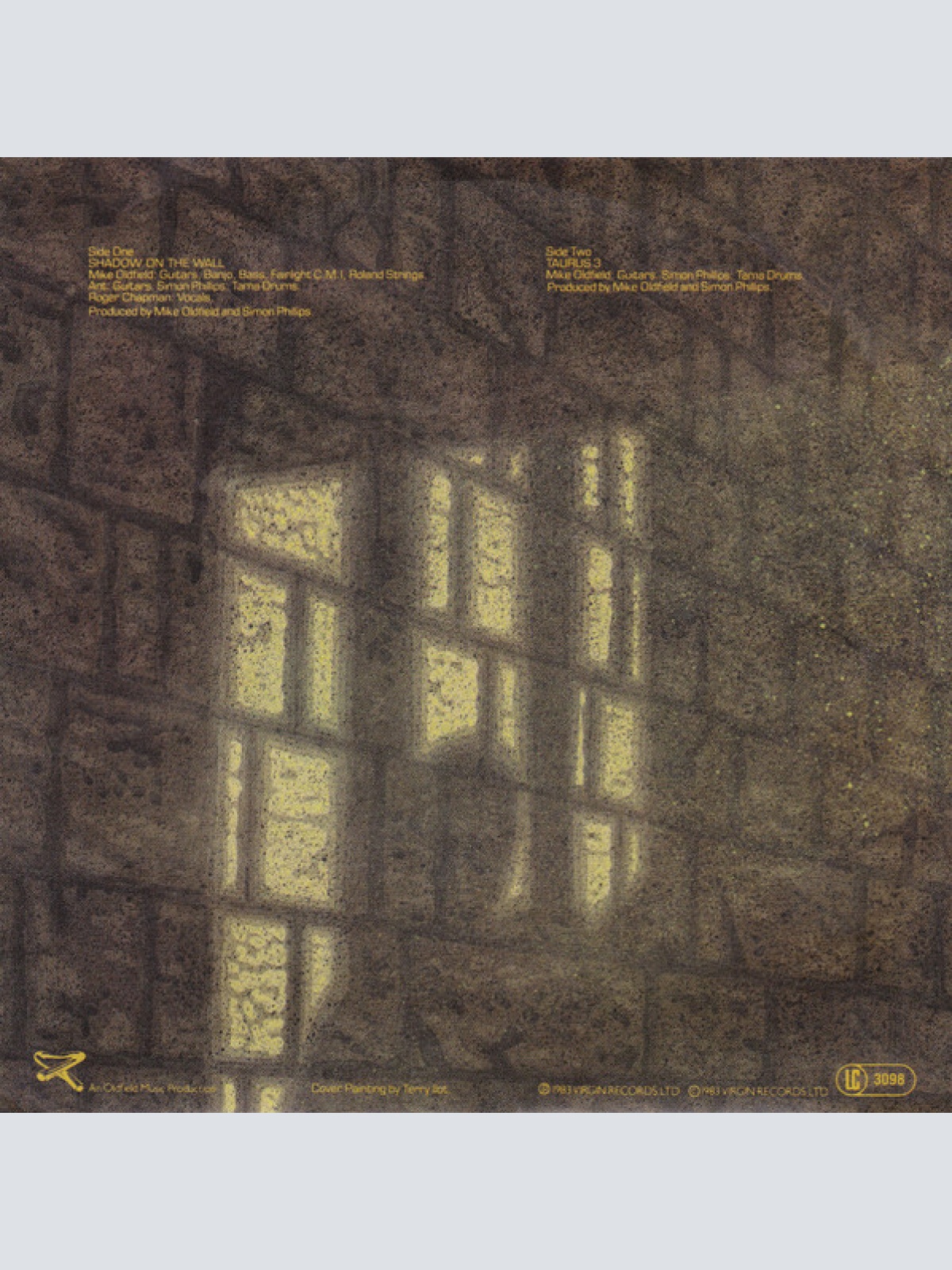 Vinyl / Mike Oldfield And Roger Chapman - Shadow On The Wall