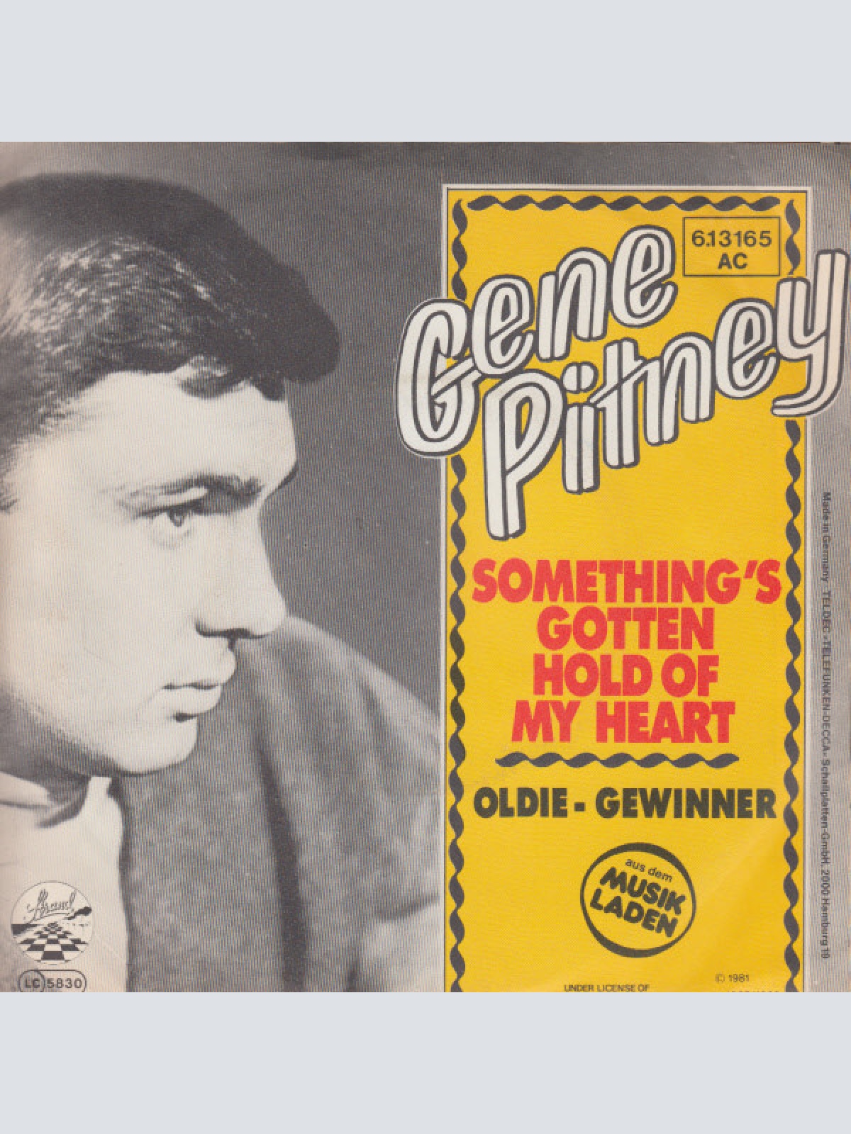 Vinyl / Gene Pitney - Something's Gotten Hold Of My Heart