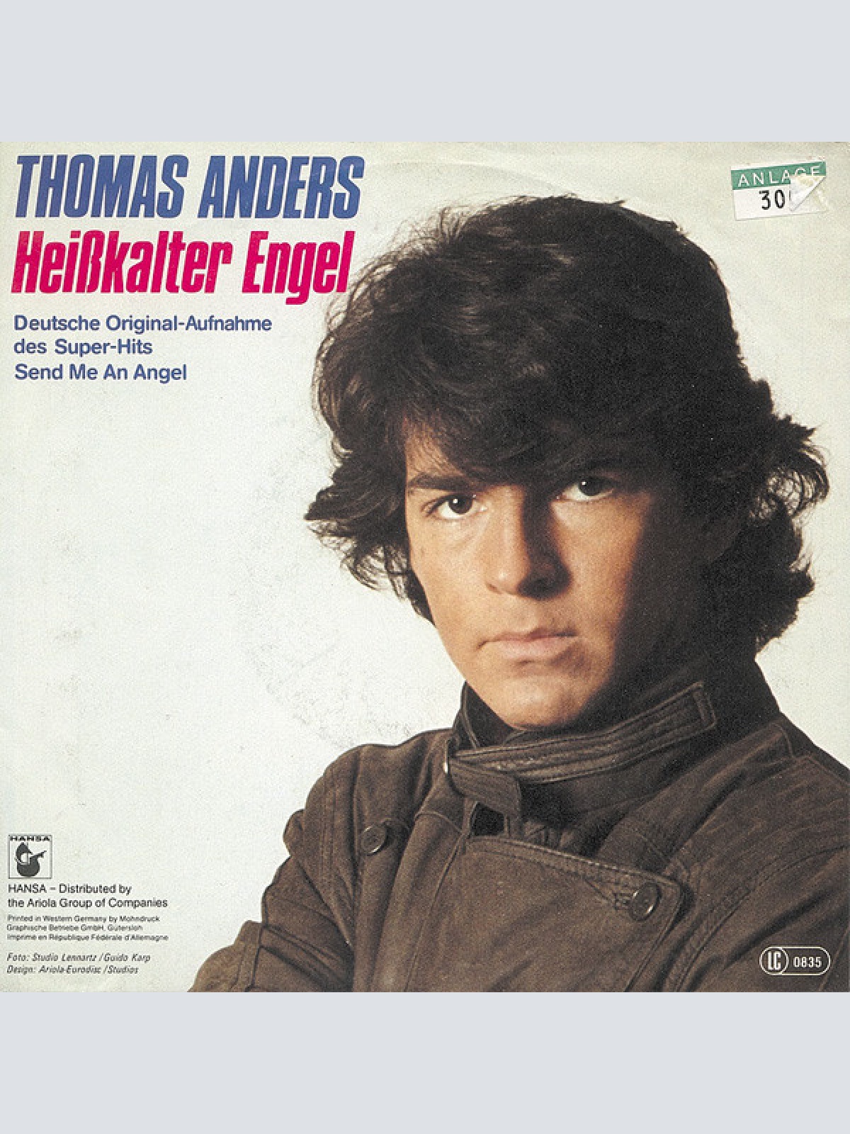 Vinyl / Thomas Anders - Heißkalter Engel
