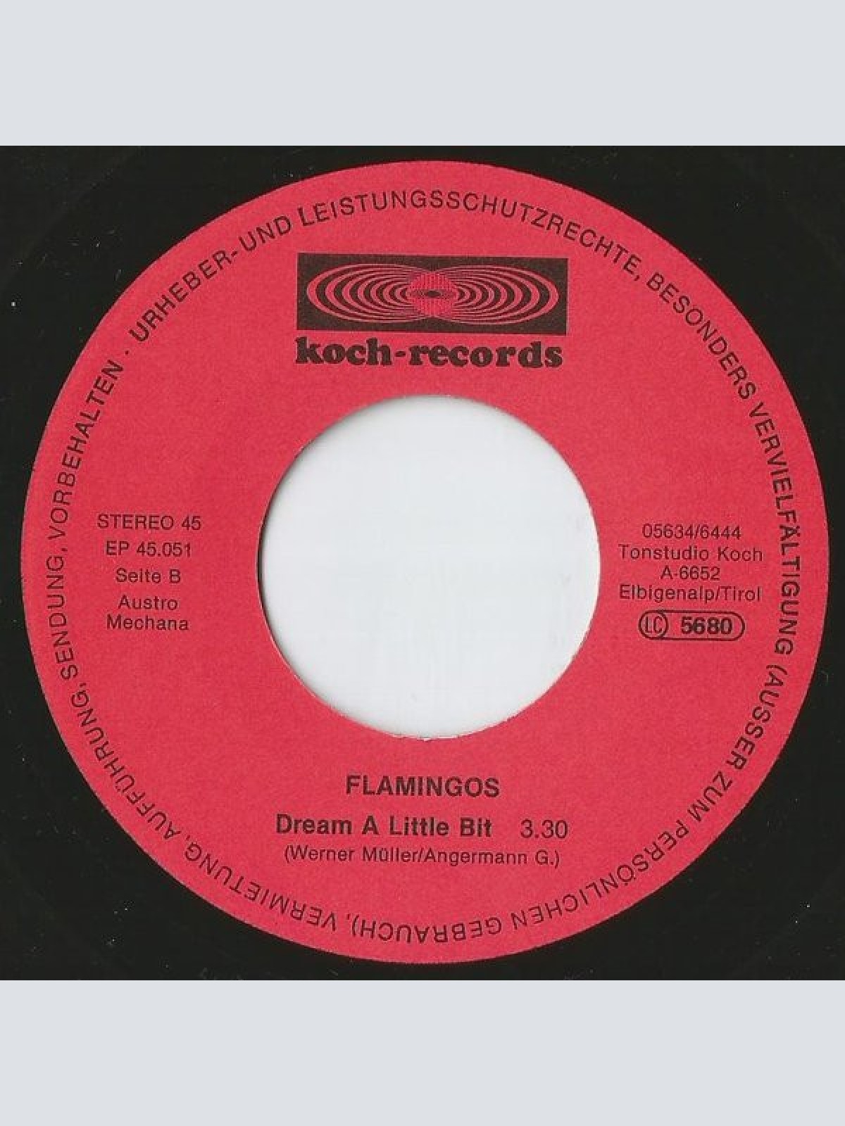 Vinyl / Flamingos (4) - Ich Kann Nicht Verstehn