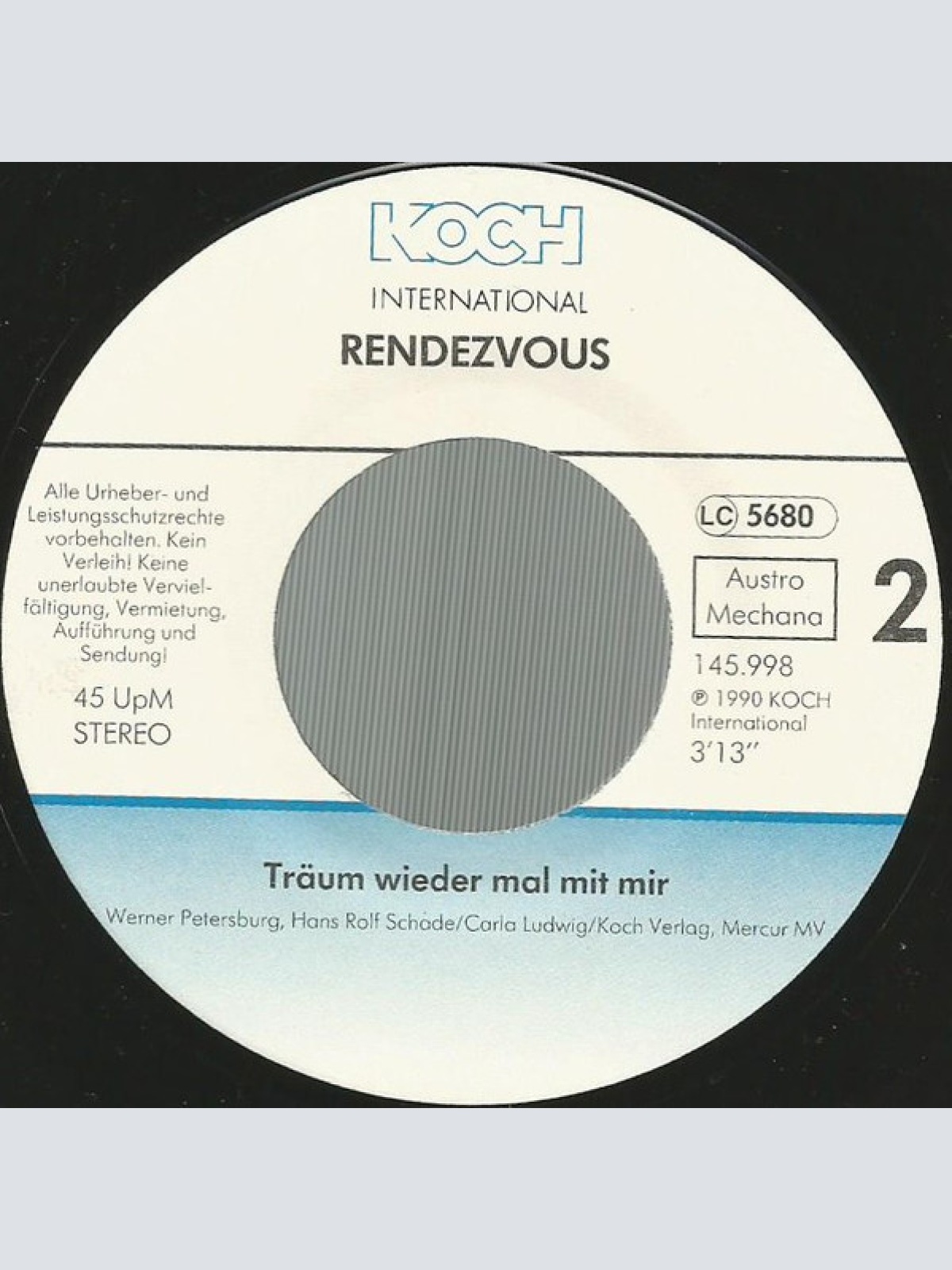 Vinyl / Rendezvous - Gefangen In Gefühlen