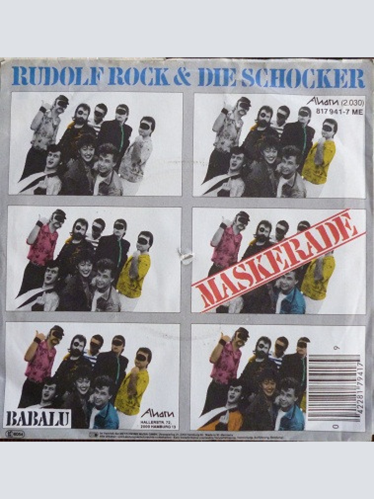 Vinyl / Rudolf Rock & Die Schocker - Maskerade