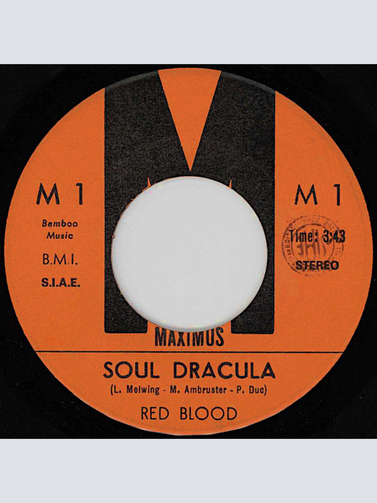 Vinyl / Red Blood - Soul Dracula