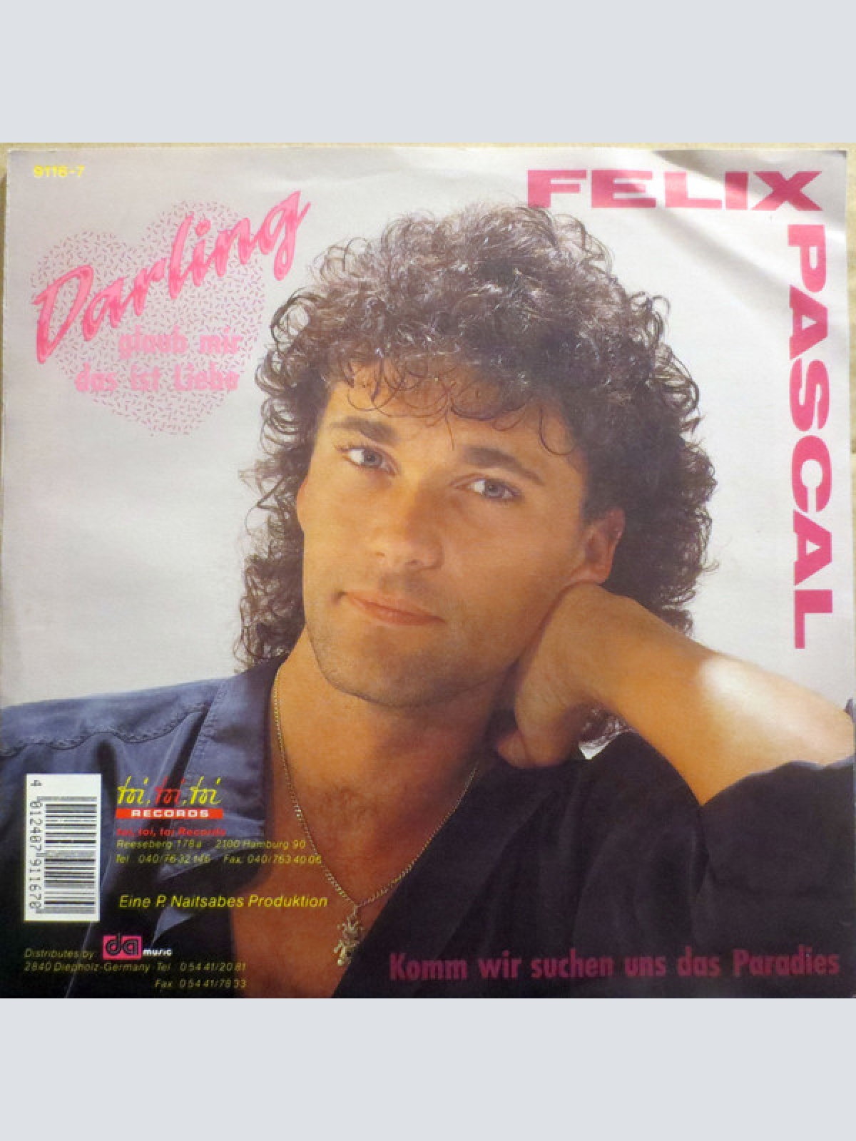 Vinyl / Felix Pascal - Darling Glaub Mir Das Ist Liebe