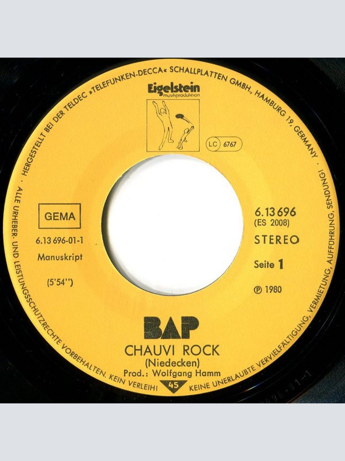 Vinyl / BAP - Chauvi Rock / Wahnsinn