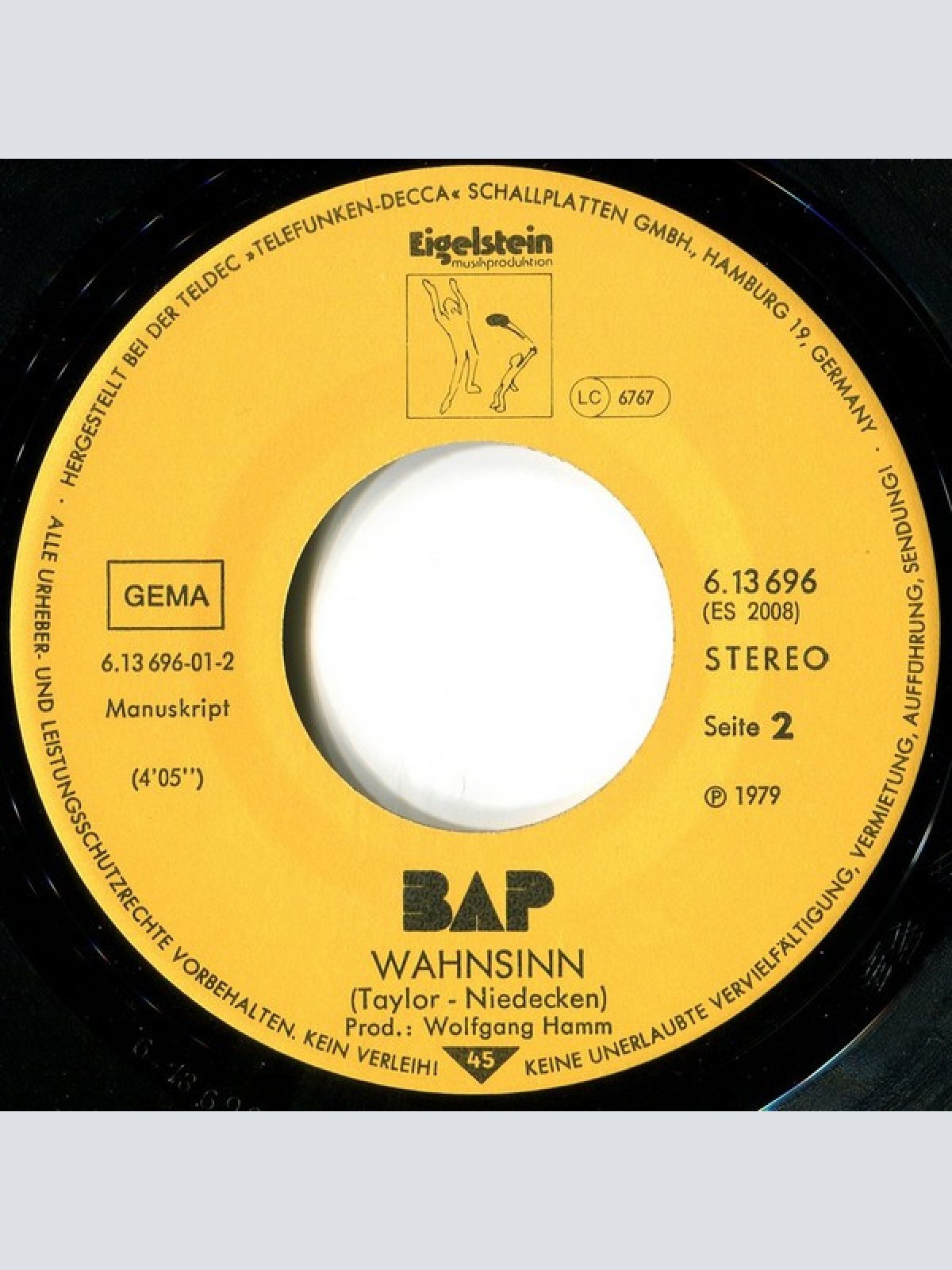 Vinyl / BAP - Chauvi Rock / Wahnsinn