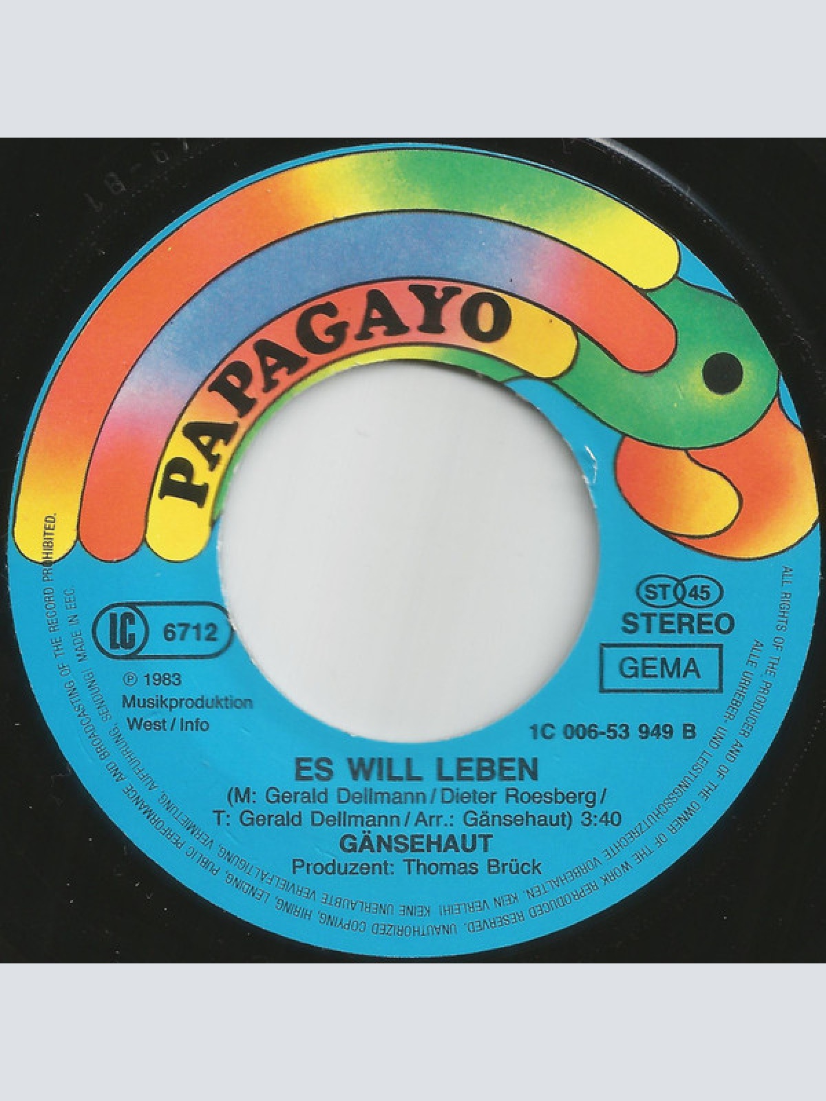 Vinyl / Gänsehaut - Karl Der Käfer