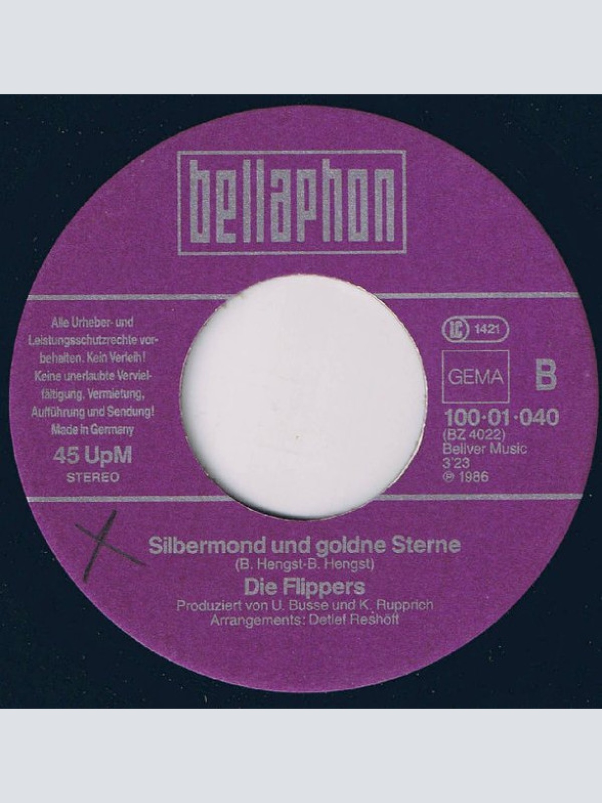 Vinyl / Die Flippers - Ein Kleines Lied Vom Sonnenschein