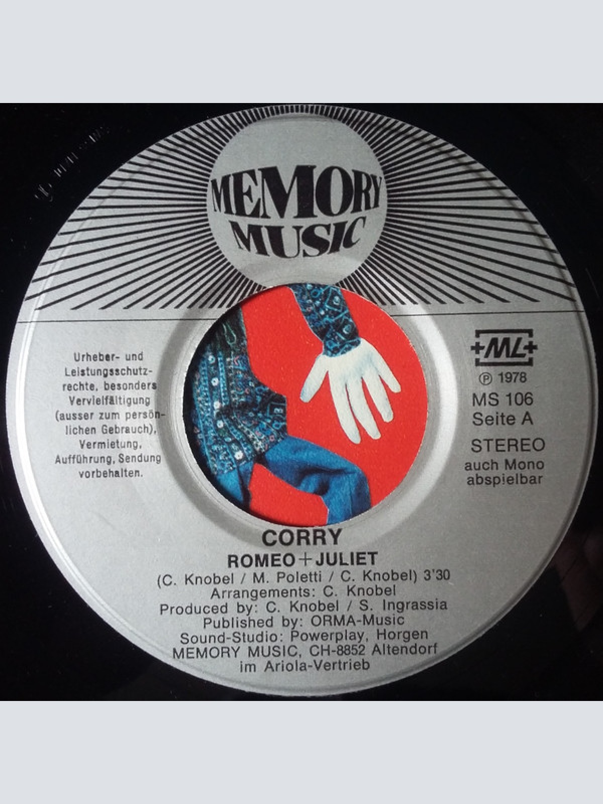 Vinyl / Corry* - Romeo & Juliet