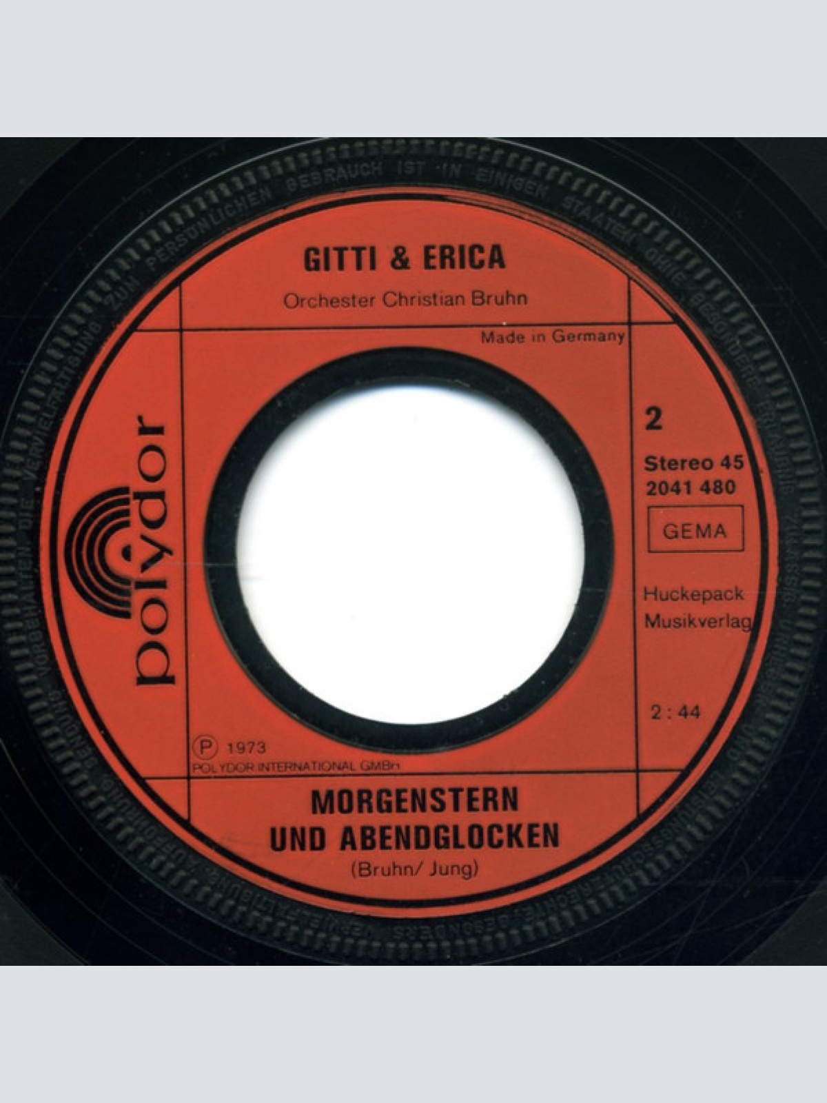 Vinyl / Gitti + Erica* - Penny-Jodelboy