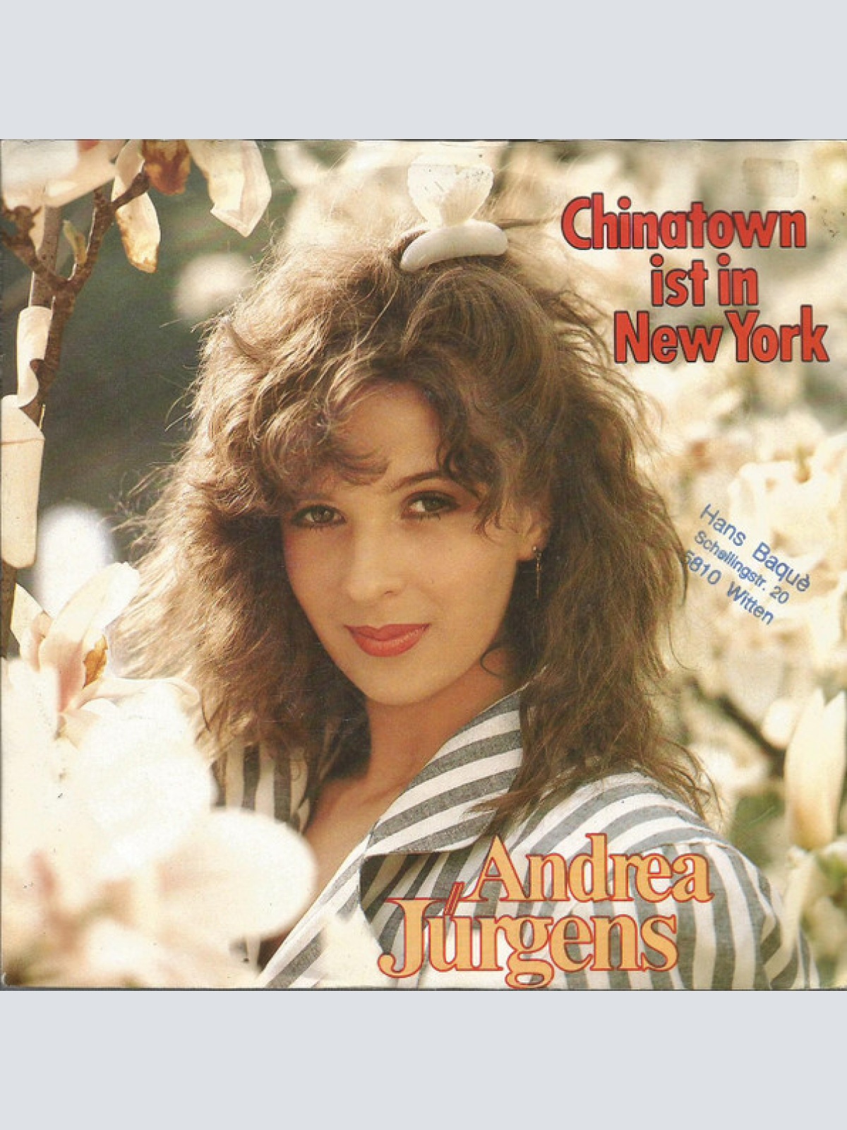Vinyl / Andrea Jürgens - Chinatown Ist In New York