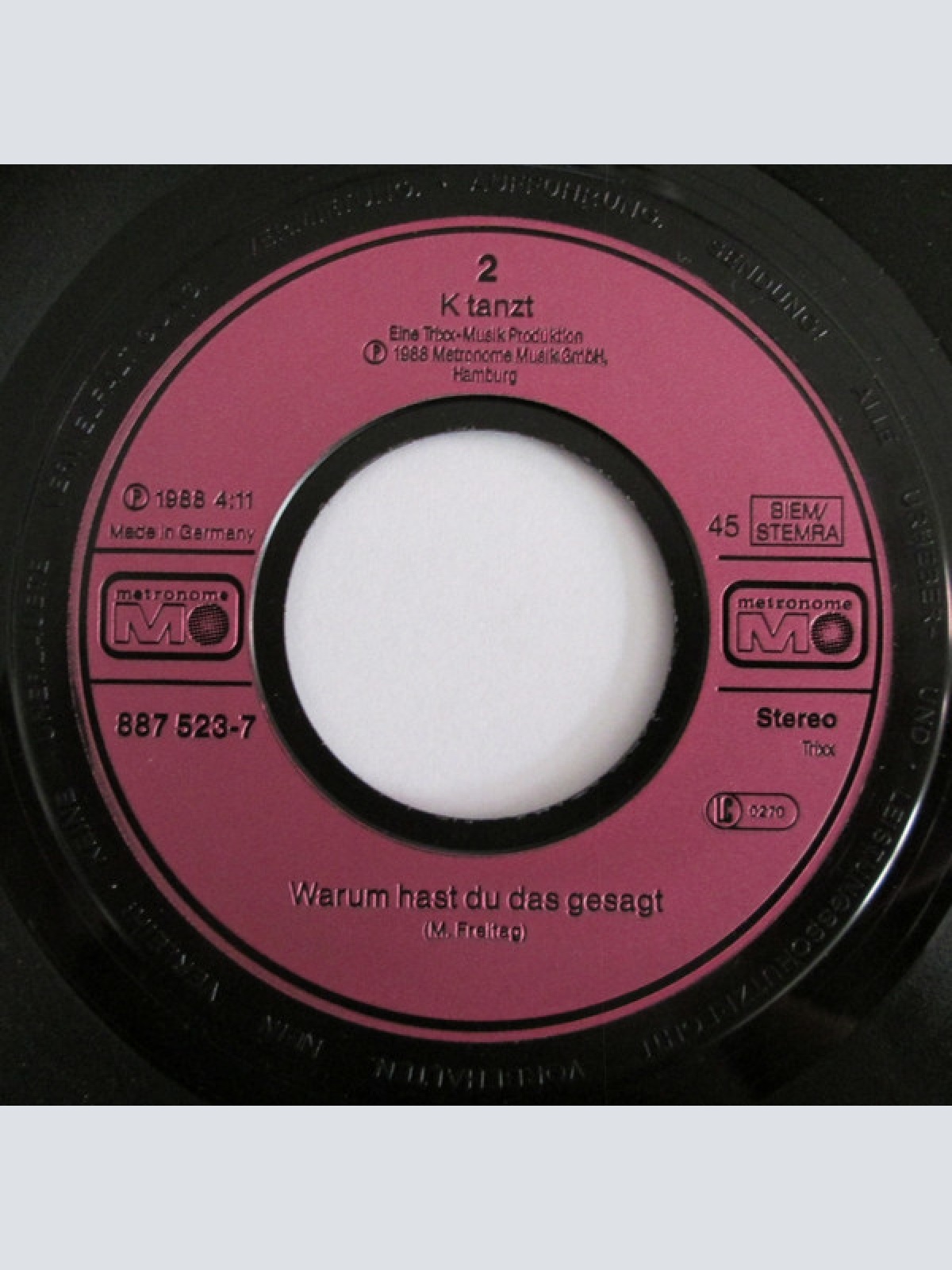 Vinyl / K-tanzt - Wenn Du In Meinen Armen Liegst